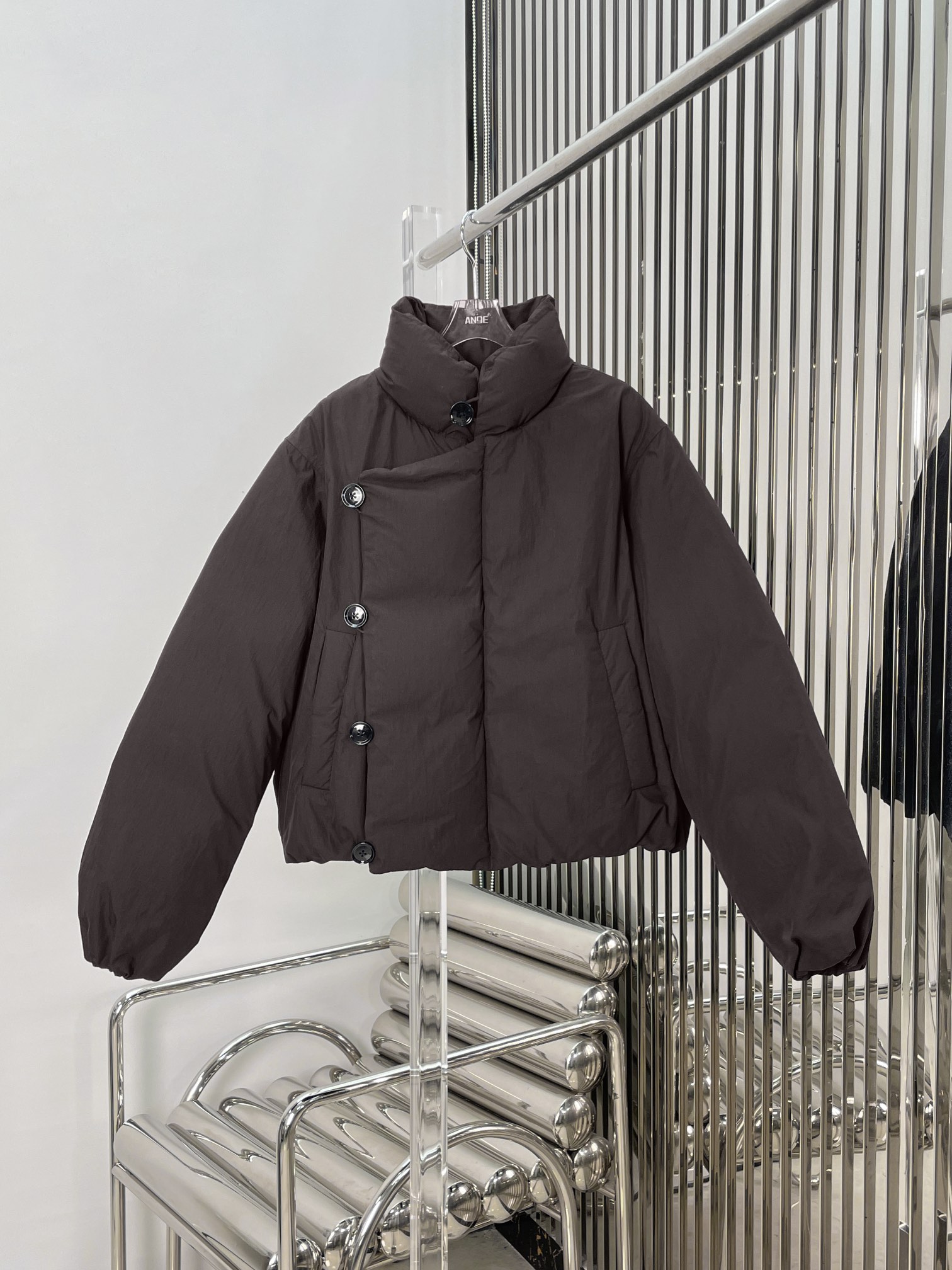 NO:508658,With dust bag [Love] new model [Love]!  Latest LE 25NEW Coffee Minimalist Style 90 White Duck Down Jacket. Size SML., down jacket, alexander wang19860909配防尘袋[爱心]新款[爱心]！最新LE 25NEW 咖啡色极简风90白鸭绒羽绒服.尺码SML.,,down jacket,alexander wang,Women's clothing