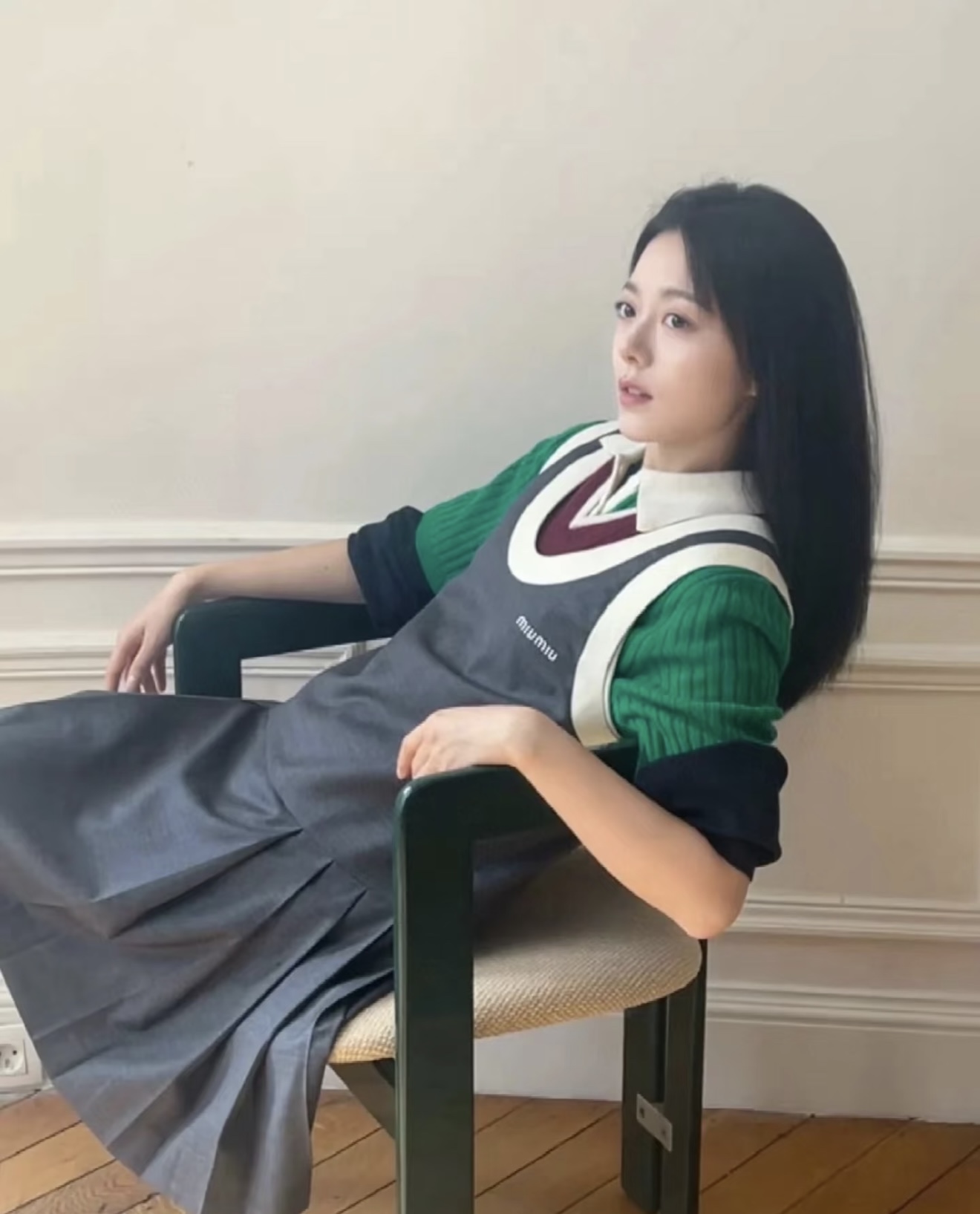 NO:445407,[Love] New [Love]!  Latest MIU 25NEW Worn Wool Dress. Size SML..,,miumiu,skirts,alexander wang19860909[爱心]新款[爱心]！最新MIU 25NEW 精纺羊毛连衣裙.尺码SML..,,miumiu,skirts,alexander wang,Women's clothing