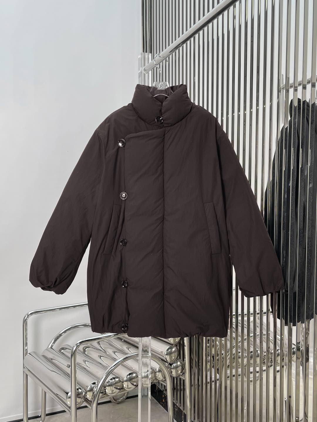 NO:508665,With dust bag [Love] new model [Love]!  Latest LEMA 25NEW minimalist style brown mid-length down jacket. Size SML, down jacket, alexander wang19860909配防尘袋[爱心]新款[爱心]！最新LEMA 25NEW 极简风咖啡色中长款羽绒服.尺码SML,,down jacket,alexander wang,Women's clothing