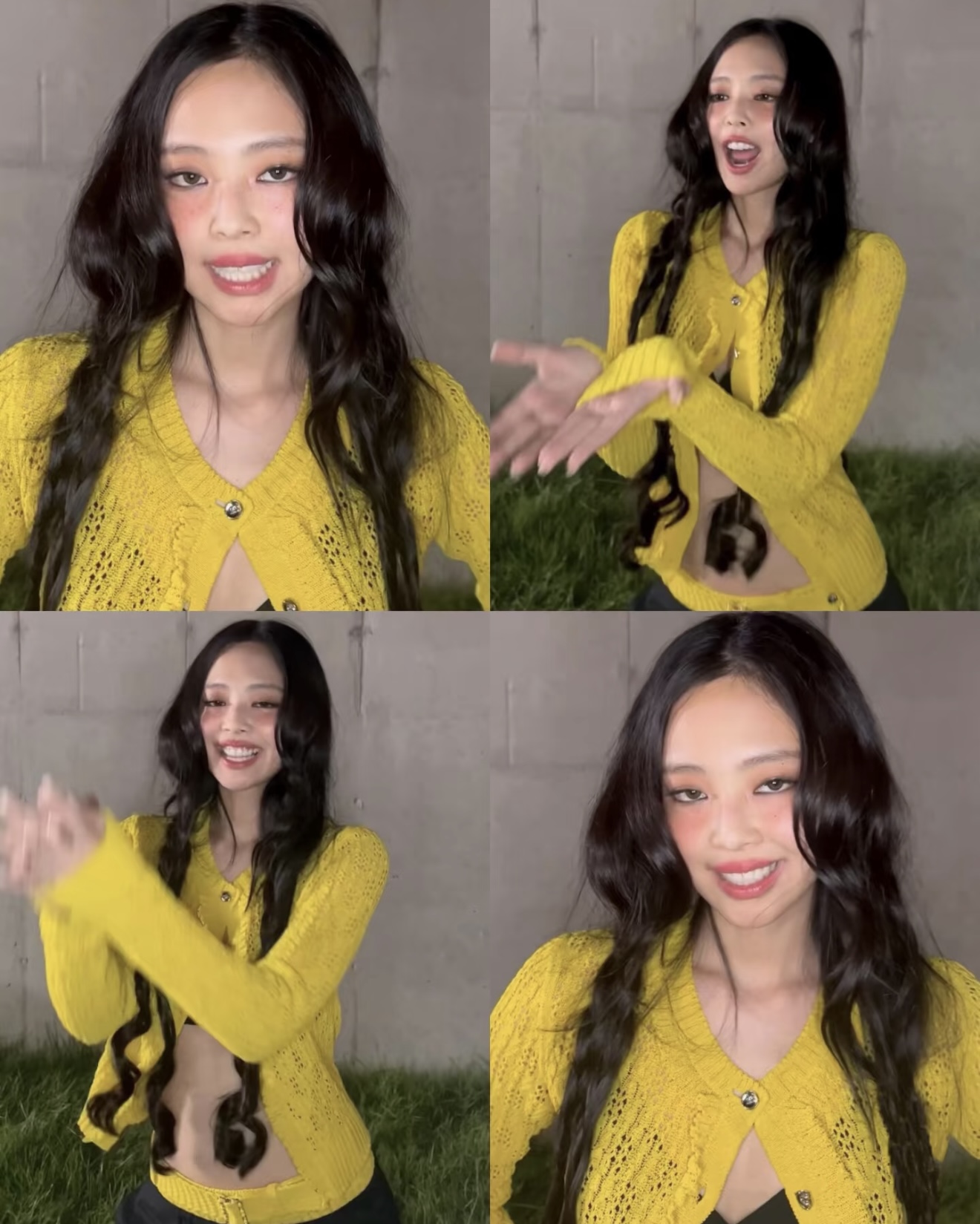 NO:294891,[Love] New [Love]!  Latest CH 25NEW Lapel Wrinkled Small Yellow Chicken Knitted Cardigan. Size SML, alexander wang19860909[爱心]新款[爱心]！最新CH 25NEW 翻领褶皱小黄鸡针织开衫.尺码SML,,alexander wang,Women's clothing