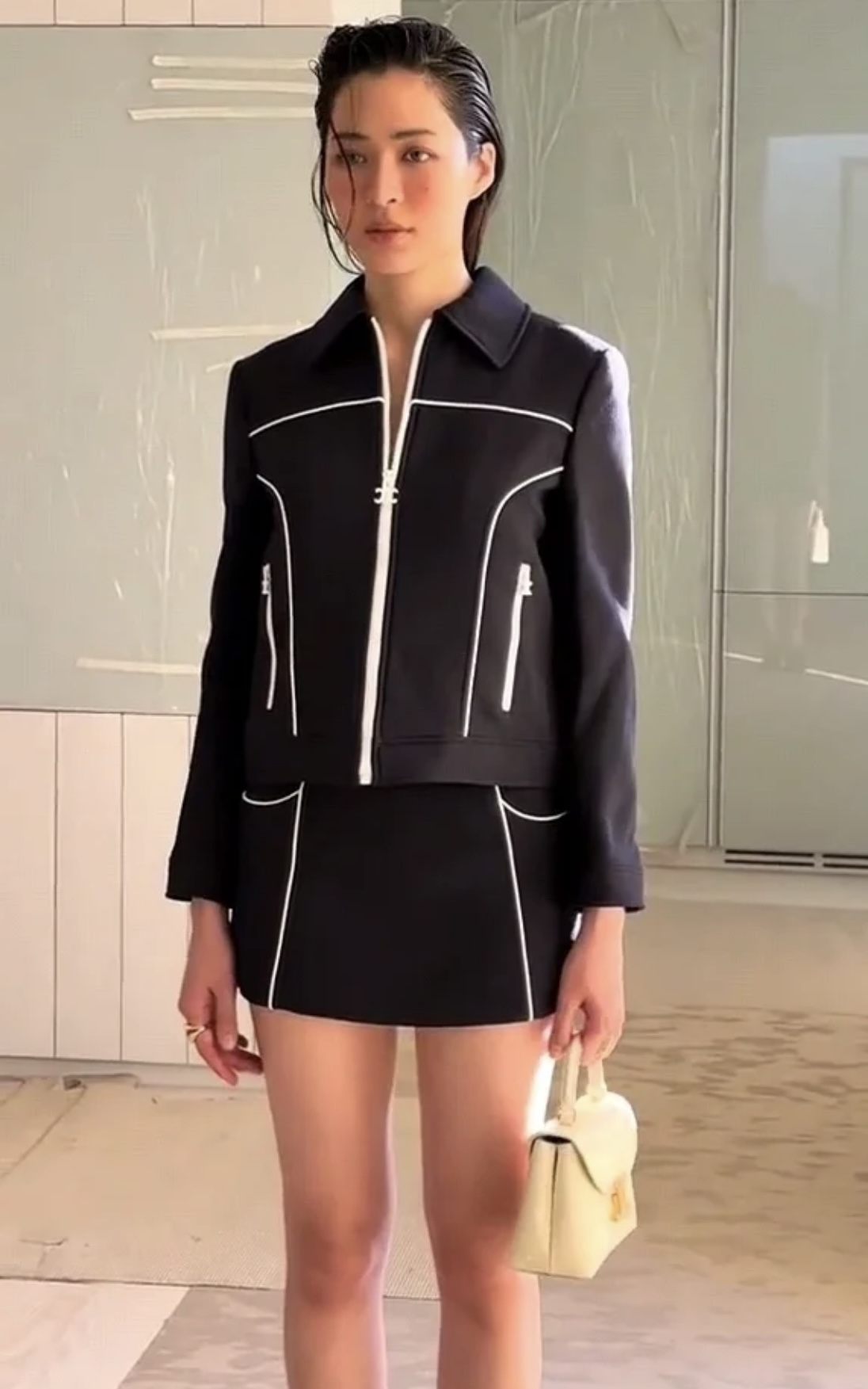 NO:321805,[Coat Skirt] New [Love]!  Latest CE 25NEW Worn wool Arc de Triomphe Zipper K-side Jacket   Skirt. Size SM, Skirts, Jackets & Coats, Alexander Wang19860909[外套半裙]新款[爱心]！最新CE 25NEW 精纺羊毛凯旋门拉链K边外套 半裙.尺码SM,,skirts,jackets & coats,alexander wang,Women's clothing