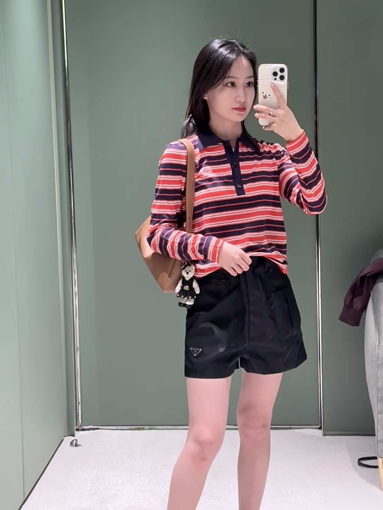 NO:322451,[Love] New [Love]!  Latest PR 25NEW Striped Lapel POLO Knitwear. Size SML...,alexander wang19860909[爱心]新款[爱心]！最新PR 25NEW 条纹翻领POLO针织衫.尺码SML..,,alexander wang,Women's clothing