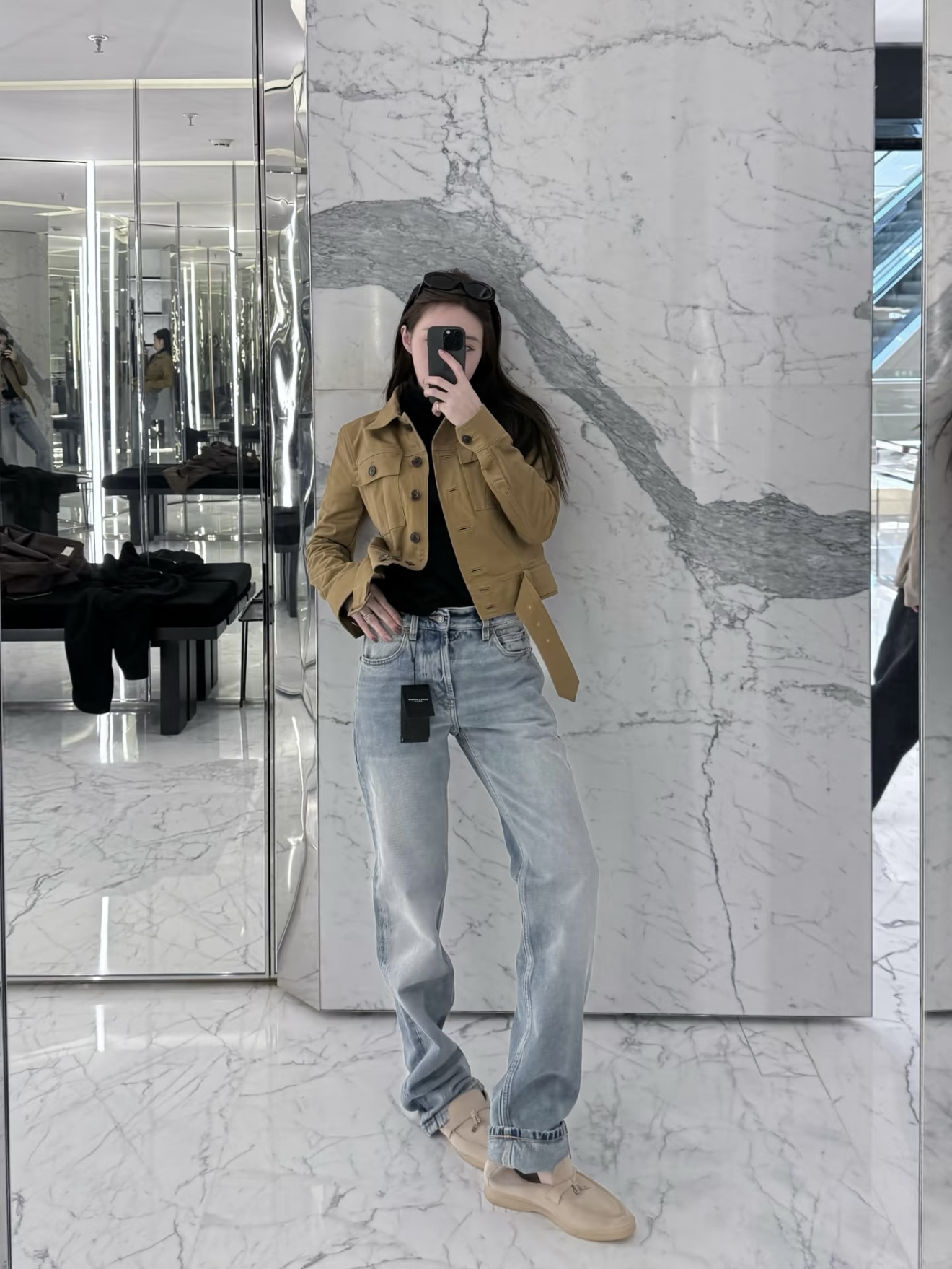 NO:317331,[Love] New [Love]!  Latest SLP 25NEW 25 new color light denim blue V-waist straight jeans. Size SML., loro piana, jeans, alexander wang19860909[爱心]新款[爱心]！最新SLP 25NEW 25新色浅牛仔蓝V字腰直筒牛仔裤.尺码SML.,,loro piana,jeans,alexander wang,Women's clothing