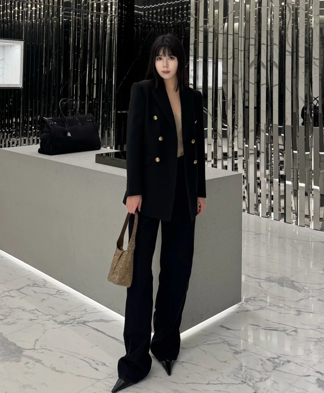 NO:329935,[Love] New [Love]!  Latest SLP 25NEW 6-patch metal button worsted wool smoking package. Size SML., loro piana, alexander wang19860909[爱心]新款[爱心]！最新SLP 25NEW 6粒金属纽扣精纺羊毛吸烟装.尺码SML.,,loro piana,alexander wang,Women's clothing