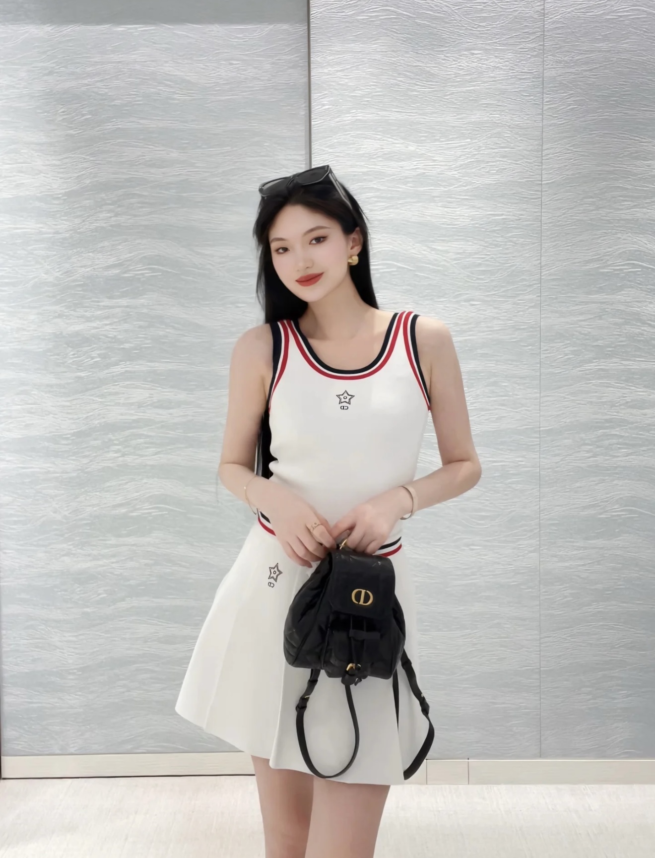 NO:331832,[Love] New [Love]!  Latest D 25NEW Tennis Series Knitted Vest. Size SML.,,alexander wang19860909[爱心]新款[爱心]！最新D 25NEW 网球系列针织背心.尺码SML.,,alexander wang,Women's clothing