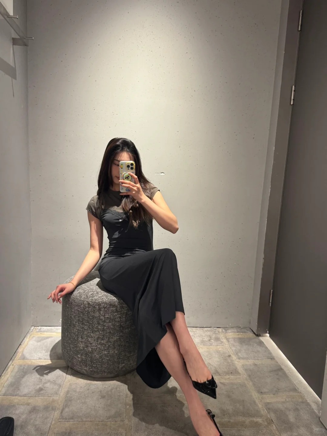 NO:332133,[Love] New [Love]!  Latest ACNE 25NEW Fake two-piece layered suspender dress. Size SML.,,acne studios, skirts,alexander wang19860909[爱心]新款[爱心]！最新ACNE 25NEW 假两件叠穿吊带连衣裙.尺码SML.,,acne studios,skirts,alexander wang,Women's clothing