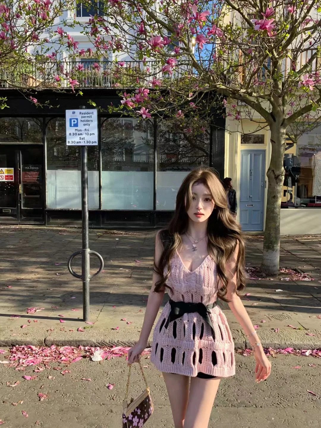 NO:332130,[Love] New [Love]!  Latest CH 25NEW bow knitted vest. Color powder, gray. Size SML, alexander wang19860909[爱心]新款[爱心]！最新CH 25NEW 蝴蝶结针织背心.颜色粉、灰.尺码SML,,alexander wang,Women's clothing