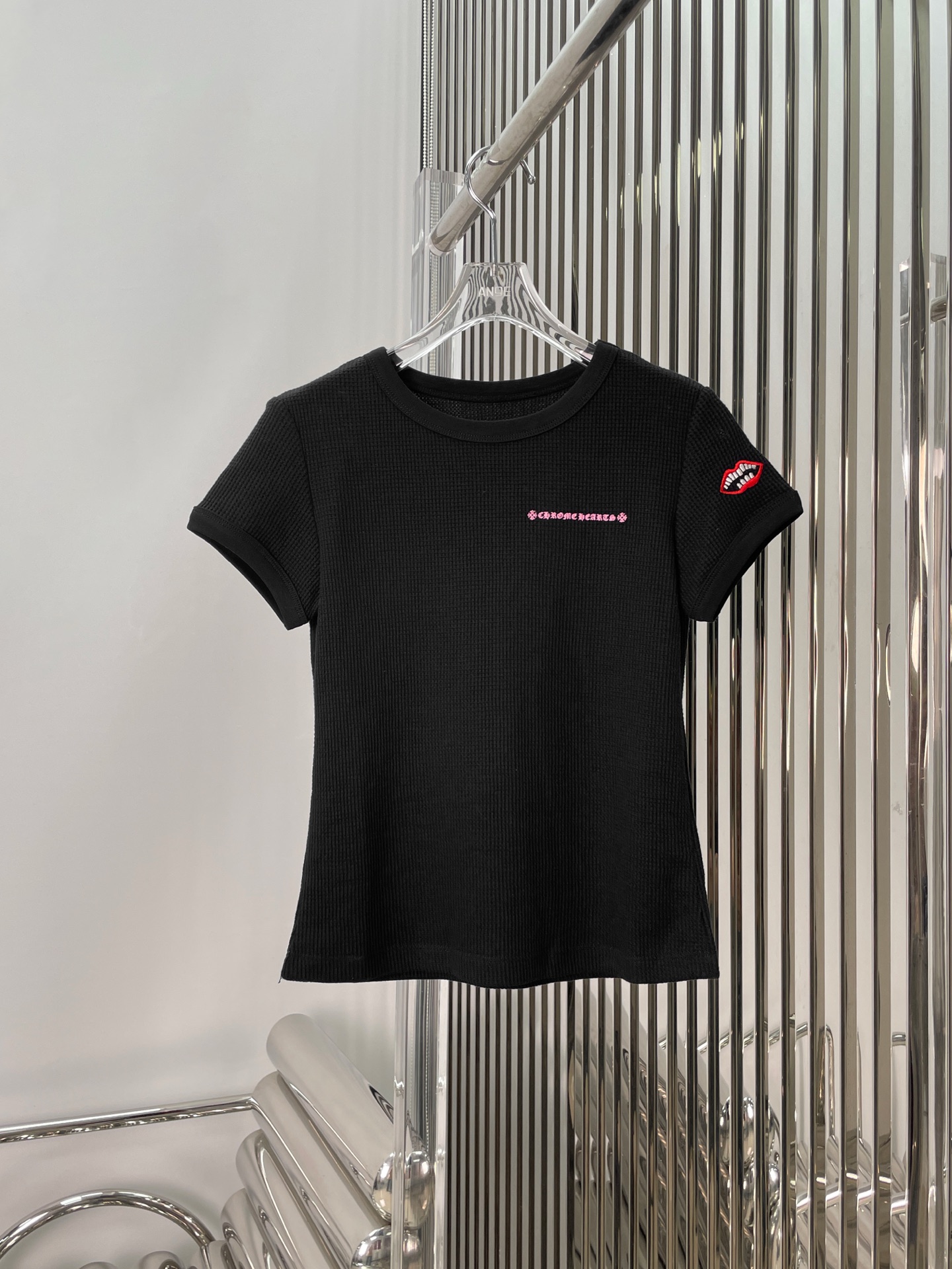 NO:407893,[Love] New [Love]!  Latest CH 25NEW Croheart Print T-Shirt. Size SML.., chrome hearts,tees, t-shirt,alexander wang19860909[爱心]新款[爱心]！最新CH 25NEW 克罗心印花T恤.尺码SML..,,chrome hearts,tees，t-shirt,alexander wang,Women's clothing