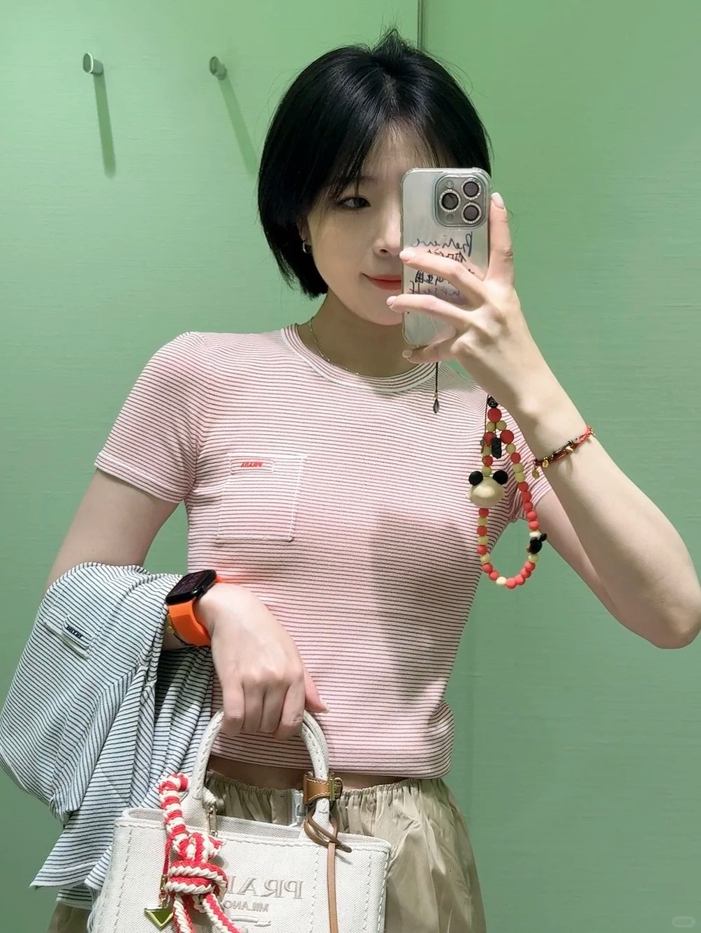 NO:426118,[Love] New [Love]!  Latest PR 25NEW Striped Knitted Short Sleeve Top. Size SML.., T-shirt,alexander wang19860909[爱心]新款[爱心]！最新PR 25NEW 条纹针织短袖上衣.尺码SML..,,T-shirt,alexander wang,Women's clothing
