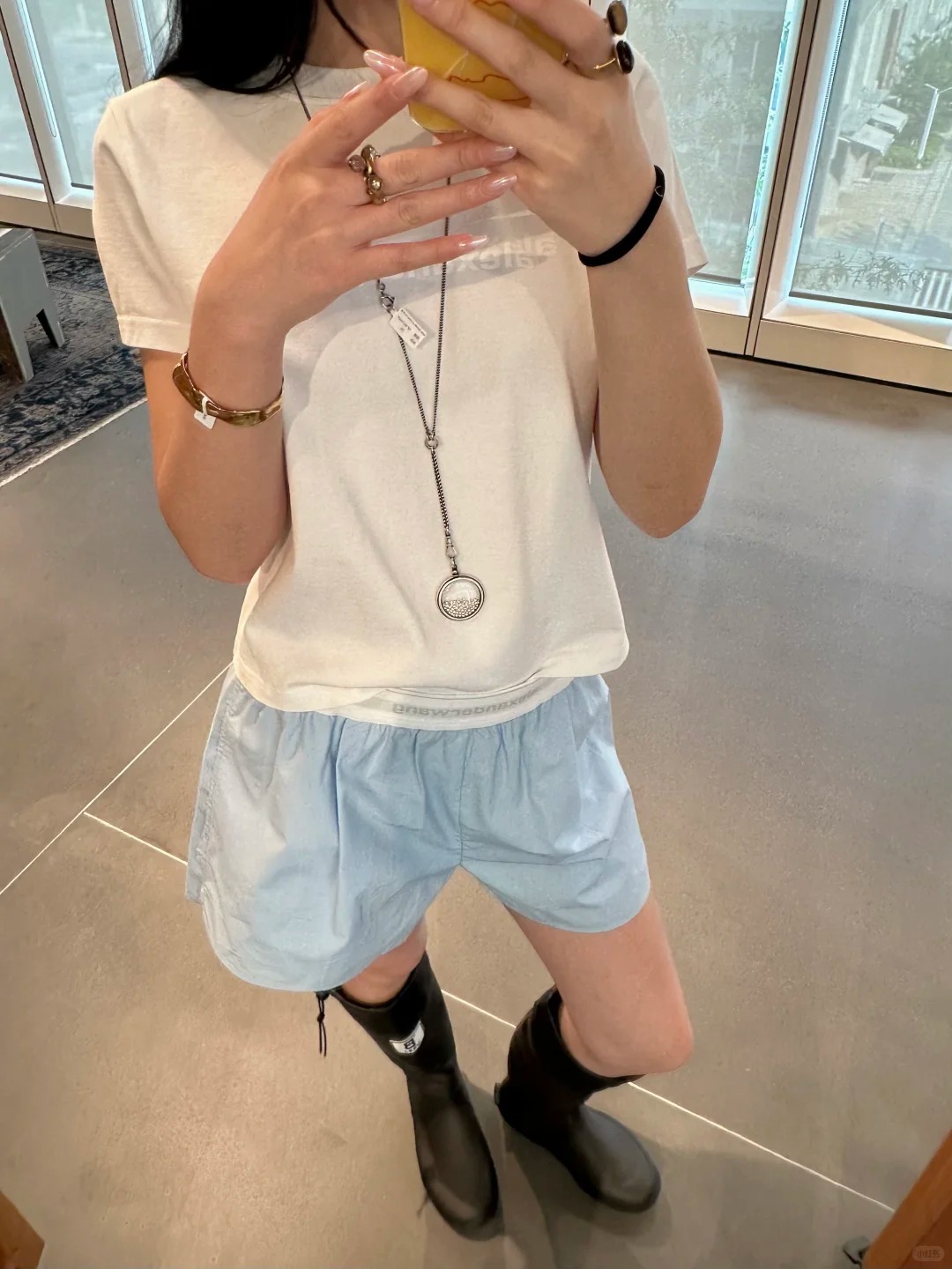 NO:442184,[Love] New [Love]!  Latest AW 25NEW alphabet printed T-shirt. Color white, pink. Size SML.., tees, t-shirt, alexander wang19860909[爱心]新款[爱心]！最新AW 25NEW 字母印花T恤.颜色白、粉.尺码SML..,,tees，t-shirt,alexander wang,Women's clothing