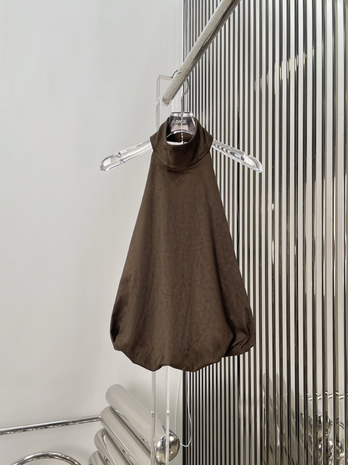 NO:445379,[Love] New [Love]!  Latest MA 25NEW Suede Horde Neck Vest + Belt Shorts. Size SML. Top, shorts, chamois leather, alexander wang19860909[爱心]新款[爱心]！最新MA 25NEW 麂皮绒挂脖背心+腰带短裤.尺码SML.上衣,,shorts,chamois leather,alexander wang,Women's clothing