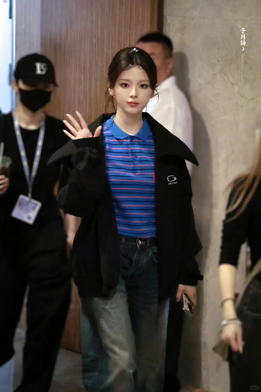 NO:446292,[Love] New [Love]!  Latest BA 25NEW wheat ear embroidered fit short-sleeved POLO top. Color blue and white. Size SML..., T-shirt, alexander wang19860909[爱心]新款[爱心]！最新BA 25NEW 麦穗刺绣合身款短袖POLO上衣.颜色蓝、白.尺码SML..,,T-shirt,alexander wang,Women's clothing