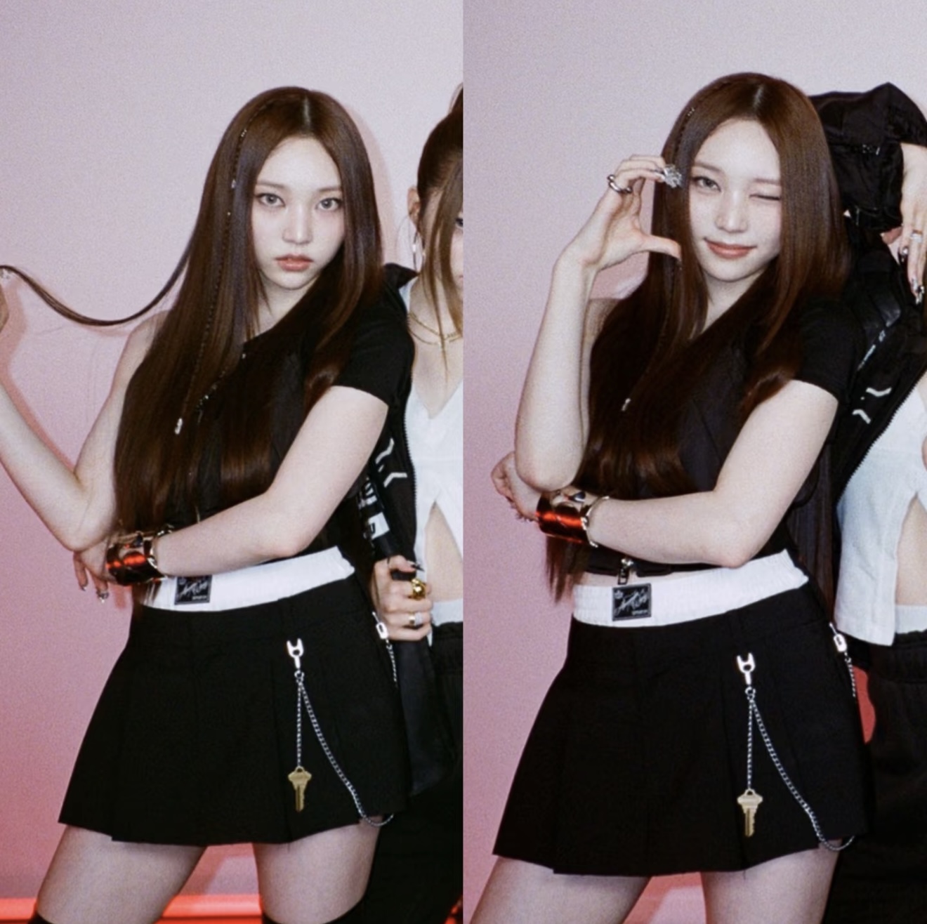 NO:451774,[Love] New [Love]!  Latest AW 25NEW Double waist key chain decorative worsted wool skirt. Size SML..., skirts, alexander wang19860909[爱心]新款[爱心]！最新AW 25NEW 双腰头钥匙链条装饰精纺羊毛半裙.尺码SML..,,skirts,alexander wang,Women's clothing