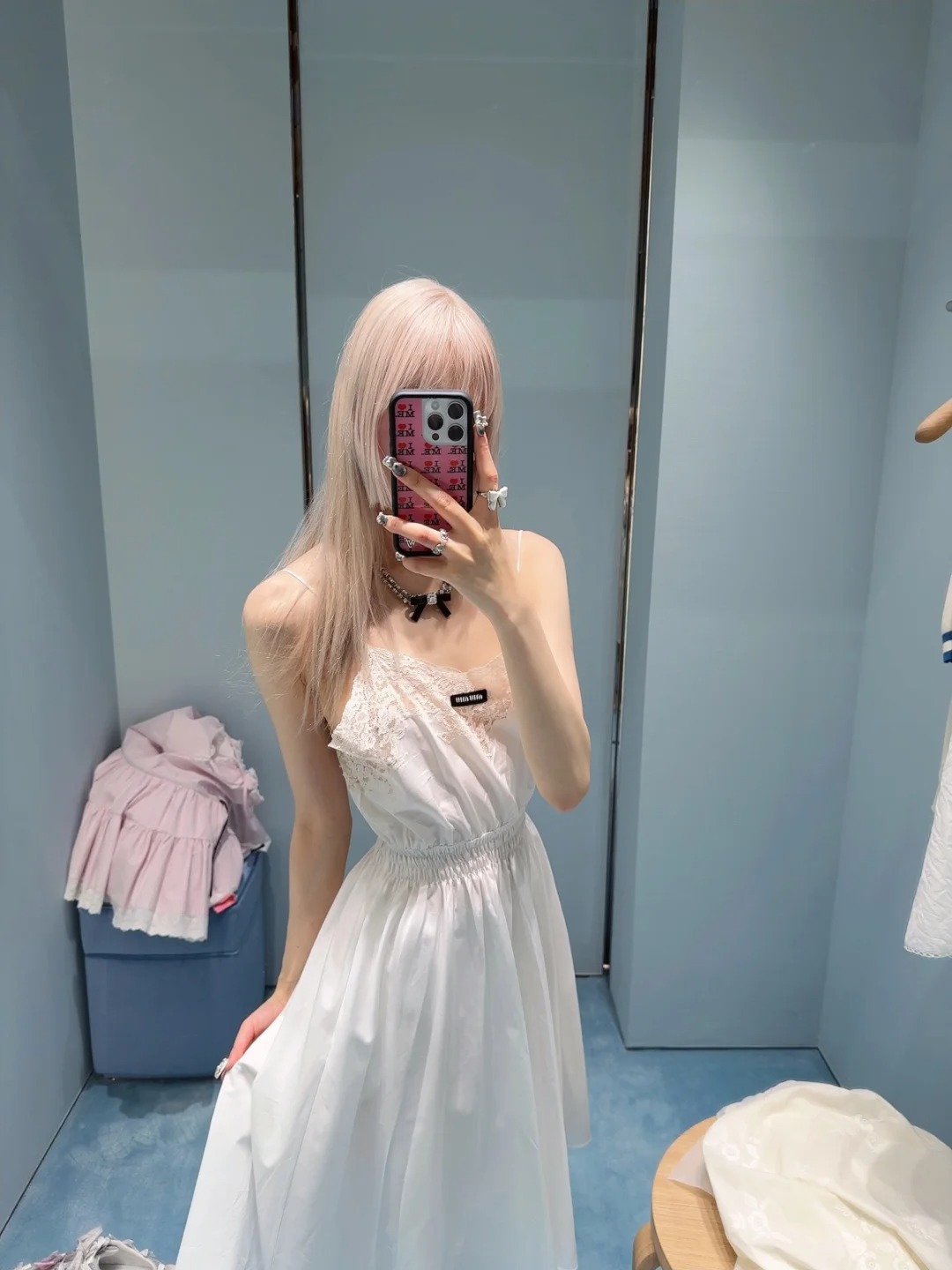 NO:453901,[Love] New [Love]!  Latest MIU 25NEW lace lace suspender dress. Size SML.,,miumiu,skirts,alexander wang19860909[爱心]新款[爱心]！最新MIU 25NEW 蕾丝花边吊带连衣裙.尺码SML. .,,miumiu,skirts,alexander wang,Women's clothing