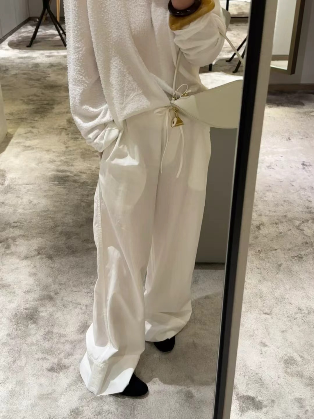 NO:739698,[Love] New style [Love]!  The latest THE R 25NEW drawstring loose minimalist linen trousers. Size SML,,19860909[爱心]新款[爱心]！最新THE R 25NEW 抽绳宽松极简亚麻长裤.尺码SML,,,Women's clothing