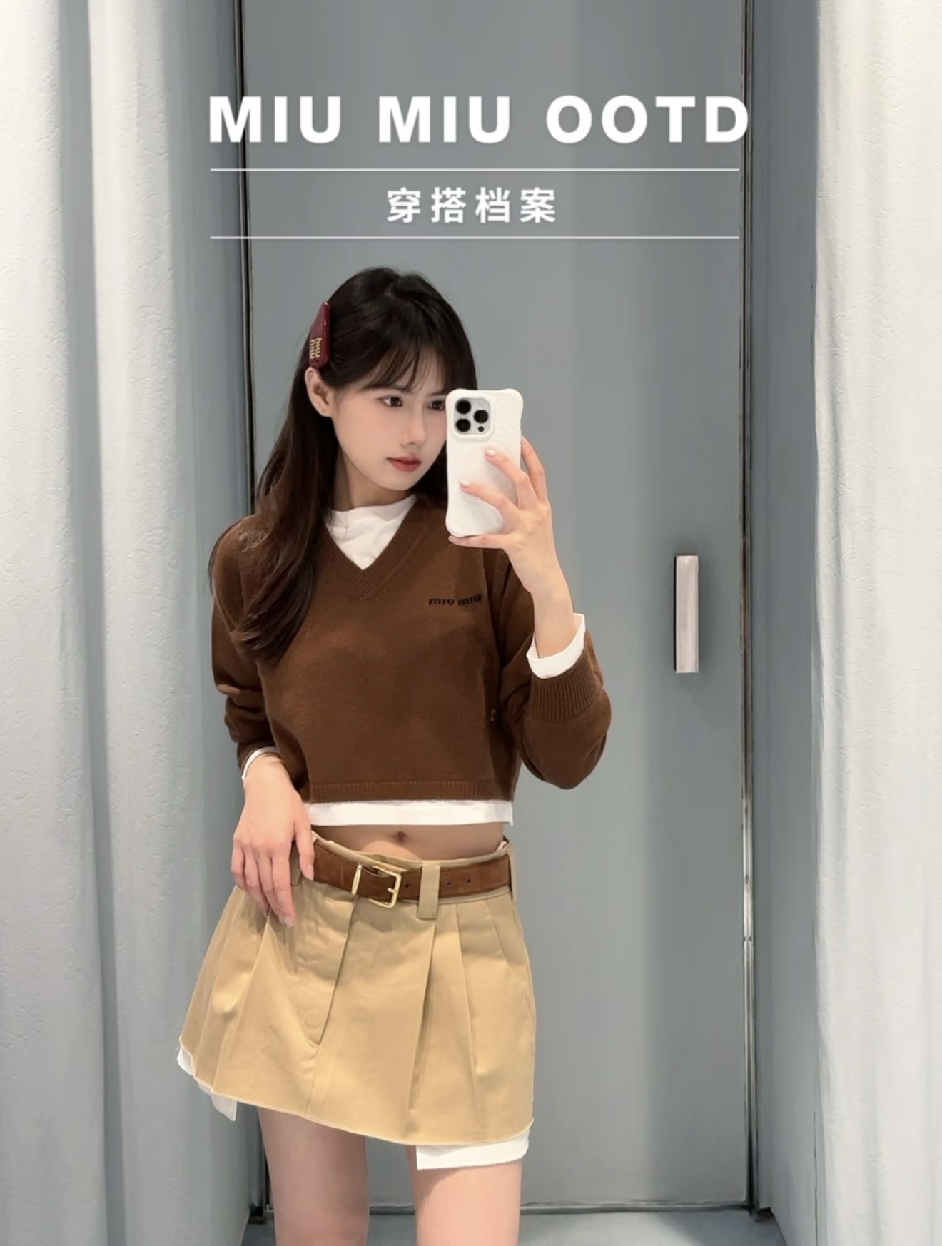 NO:463307,[Love] New [Love]!  Latest MIU25NEW T-shirt splicing fake two-piece cashmere sweater. Size SML.P, miumiu, sweaters, tees, t-shirt, alexander wang19860909[爱心]新款[爱心]！最新 MIU25NEW T恤拼接假两件羊绒毛衣.尺码SML.P,,miumiu,sweaters,tees，t-shirt,alexander wang,Women's clothing