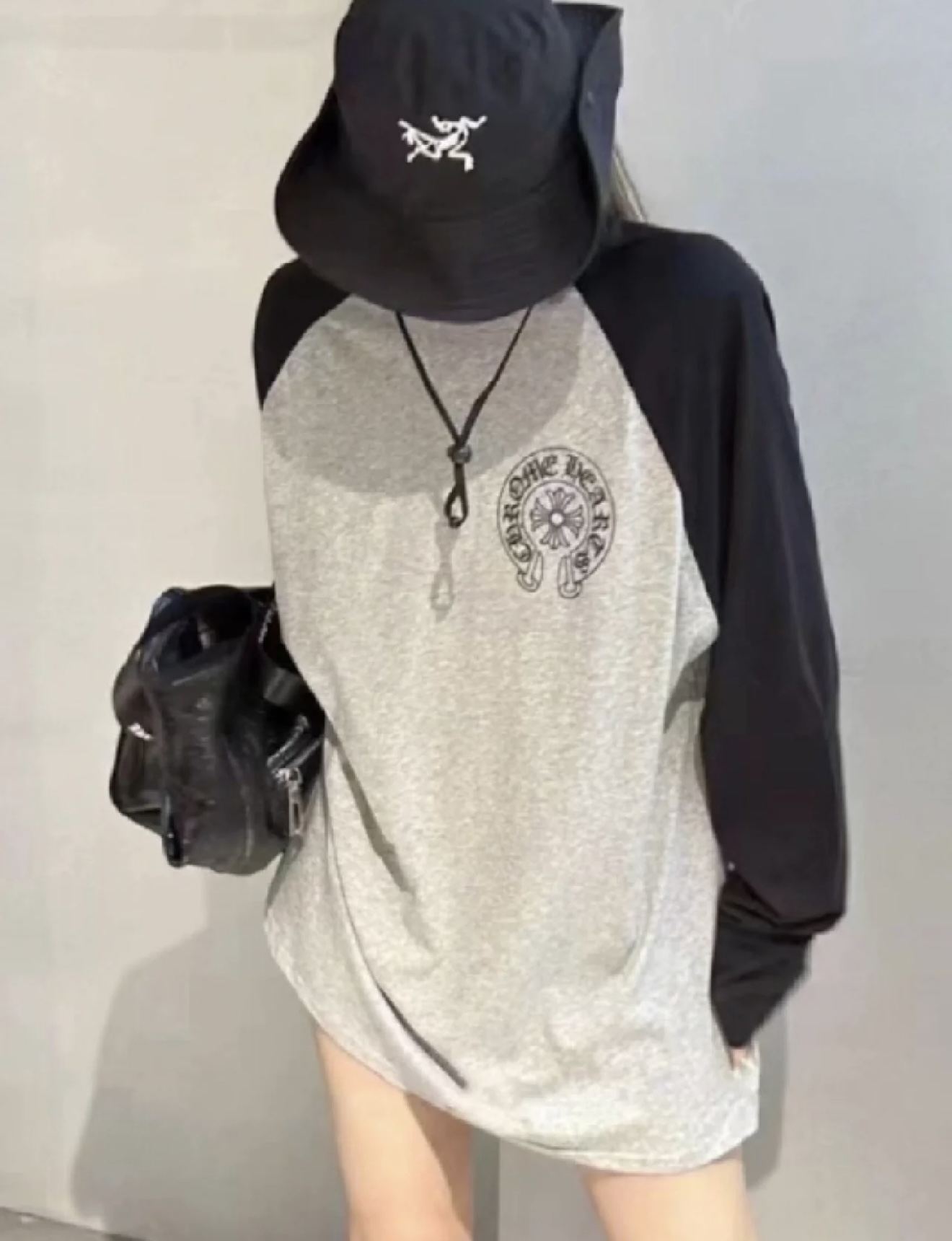 NO:463326,[Love] New [Love]!  Latest CH 25NEW Color Block Print Long Sleeve T-Shirt. Size SML., tees, t-shirt, alexander wang19860909[爱心]新款[爱心]！最新CH 25NEW 拼色印花长袖T恤.尺码SML.,,tees，t-shirt,alexander wang,Women's clothing