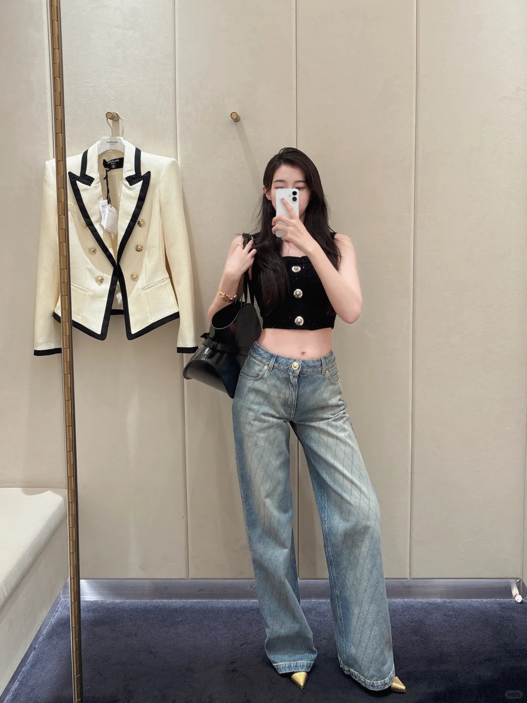 NO:477442,[Love] New [Love]!  Latest BAL 25NEW Grid Jacquard Washing Old Jeans. Size SML., jeans, alexander wang19860909[爱心]新款[爱心]！最新BAL 25NEW 网格纹提花洗水做旧牛仔裤.尺码SML.,,jeans,alexander wang,Women's clothing