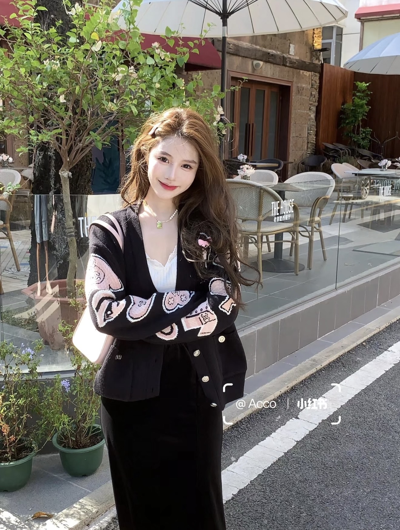 NO:517927,[Love] New [Love]!  Latest CH 25NEW jennie cartoon small fragrant knitted cardigan. Size SML., alexander wang19860909[爱心]新款[爱心]！最新CH 25NEW jennie卡通小香针织开衫.尺码SML.,,alexander wang,Women's clothing