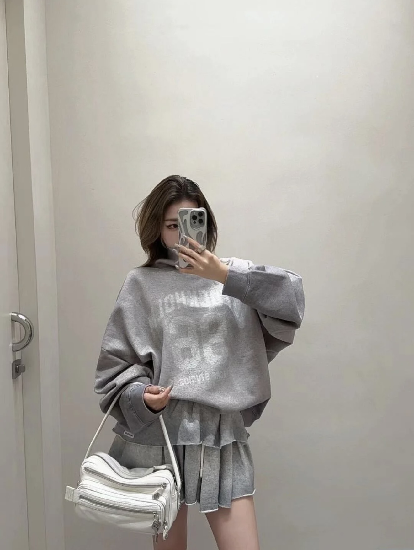 NO:491614,[Love] New [Love]!  Latest ACNE 25NEW Washing Aged Print Stack Collar Loose Sweatshirts. Size SML.,,acne studios,hoodie,sweatshirts,alexander wang19860909[爱心]新款[爱心]！最新ACNE 25NEW 洗水做旧印花堆堆领宽松卫衣.尺码SML.,,acne studios,hoodie,sweatshirts,alexander wang,Women's clothing