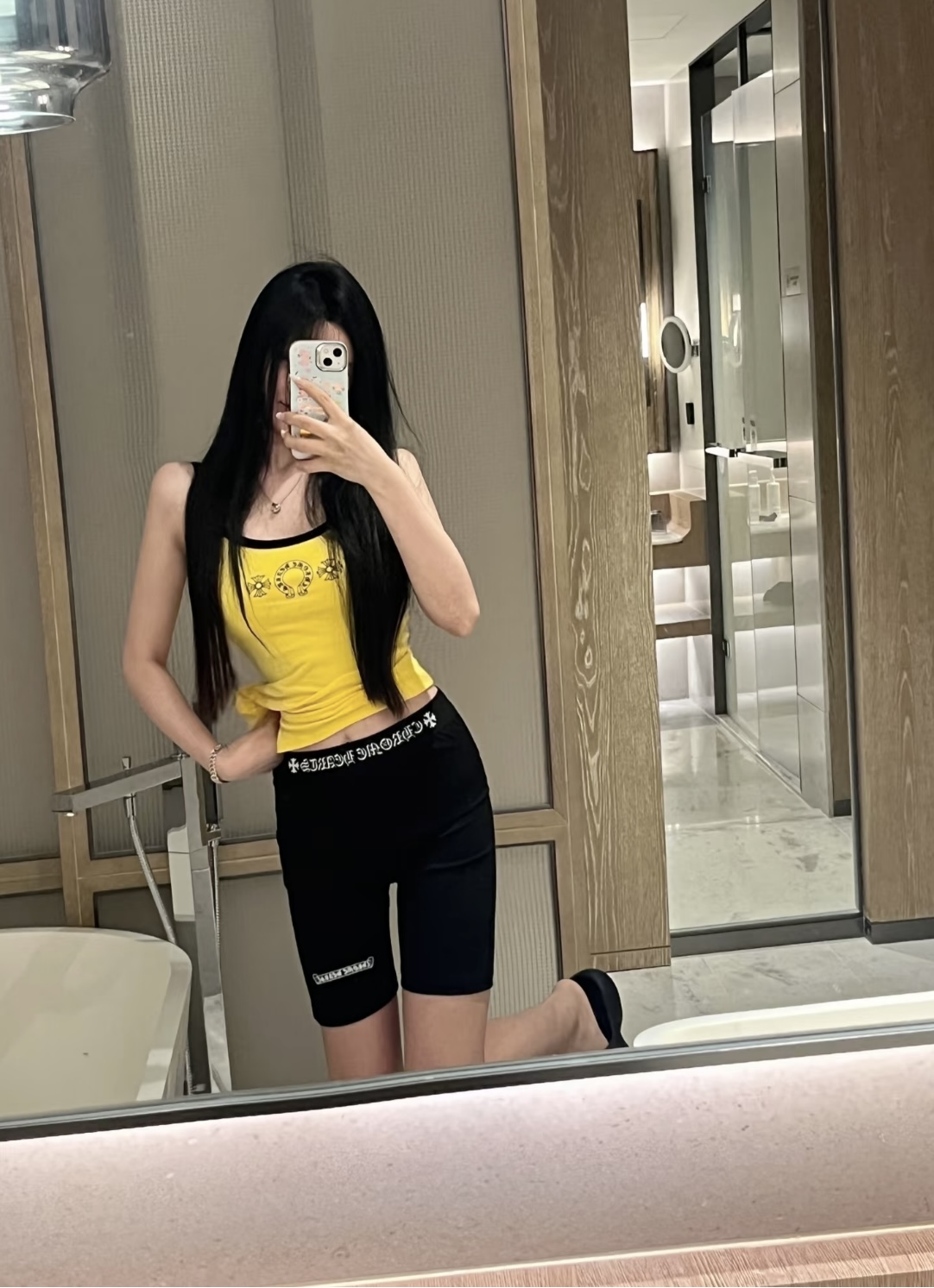 NO:498231,[Love] New [Love]!  Latest CH 25NEW Sanskrit alphabet bicycle pants. Size SML.,,alexander wang19860909[爱心]新款[爱心]！最新CH 25NEW 梵文字母单车裤.尺码SML.,,alexander wang,Women's clothing