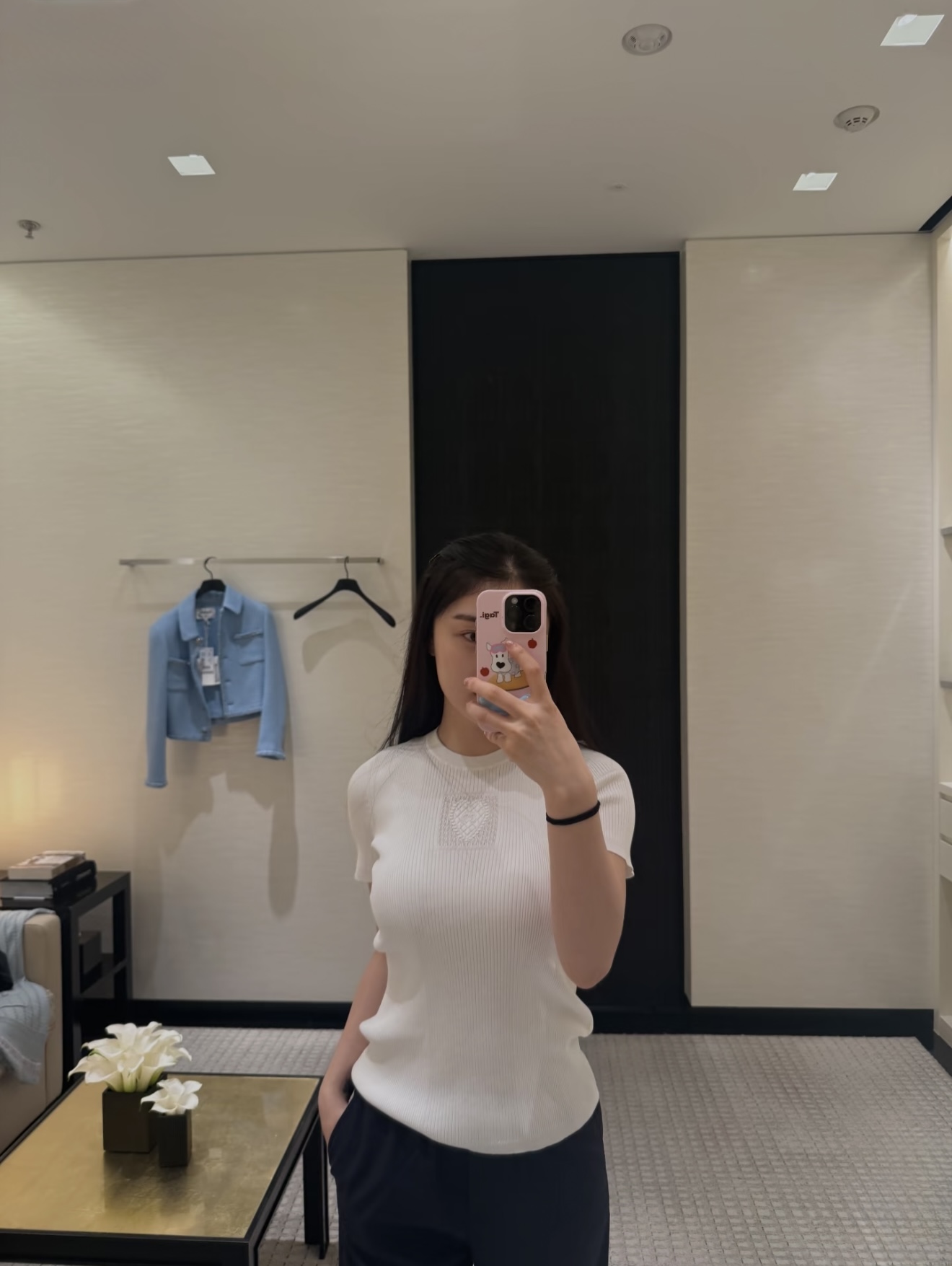 NO:505317,a[Love] New [Love]!  Latest CH 25NEW Love Jacquard Double C Short Sleeve Knitted Sweater. Size SML., T-shirt,alexander wang19860909a[爱心]新款[爱心]！最新CH 25NEW 爱心提花双C短袖针织衫.尺码SML.,,T-shirt,alexander wang,Women's clothing