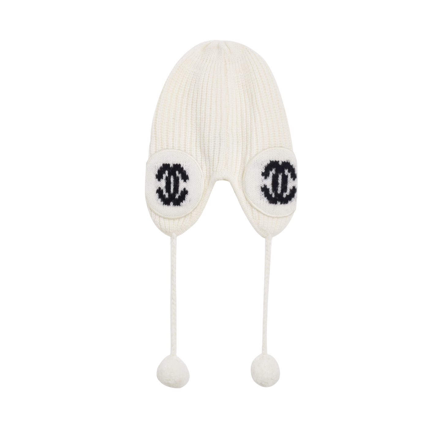 NO:560223,[Love] New style [Love]!  The latest CH 25NEW double C jacquard fur ball cold hat.,,hats,alexander wang19860909[爱心]新款[爱心]！最新CH 25NEW 双C提花毛球冷帽.,,hats,alexander wang,Women's clothing