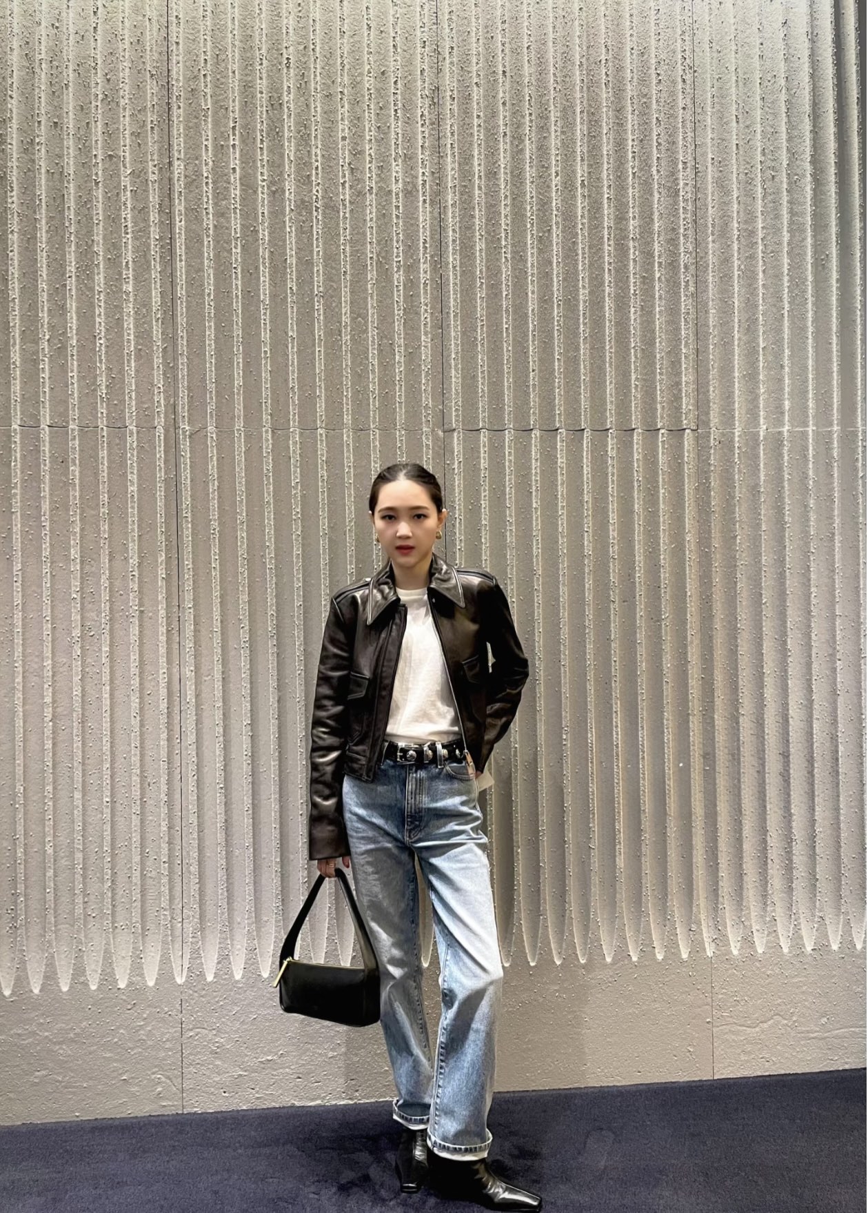 NO:565085,[Love] New style [Love]!  The latest KHAITE 25NEW imported first-layer sheepskin classic flight leather jacket. Size SML.,,jackets & coats,sheepskin,alexander wang19860909[爱心]新款[爱心]！最新KHAITE 25NEW 进口头层羊皮经典飞行皮夹克.尺码SML.,,jackets & coats,sheepskin,alexander wang,Women's clothing
