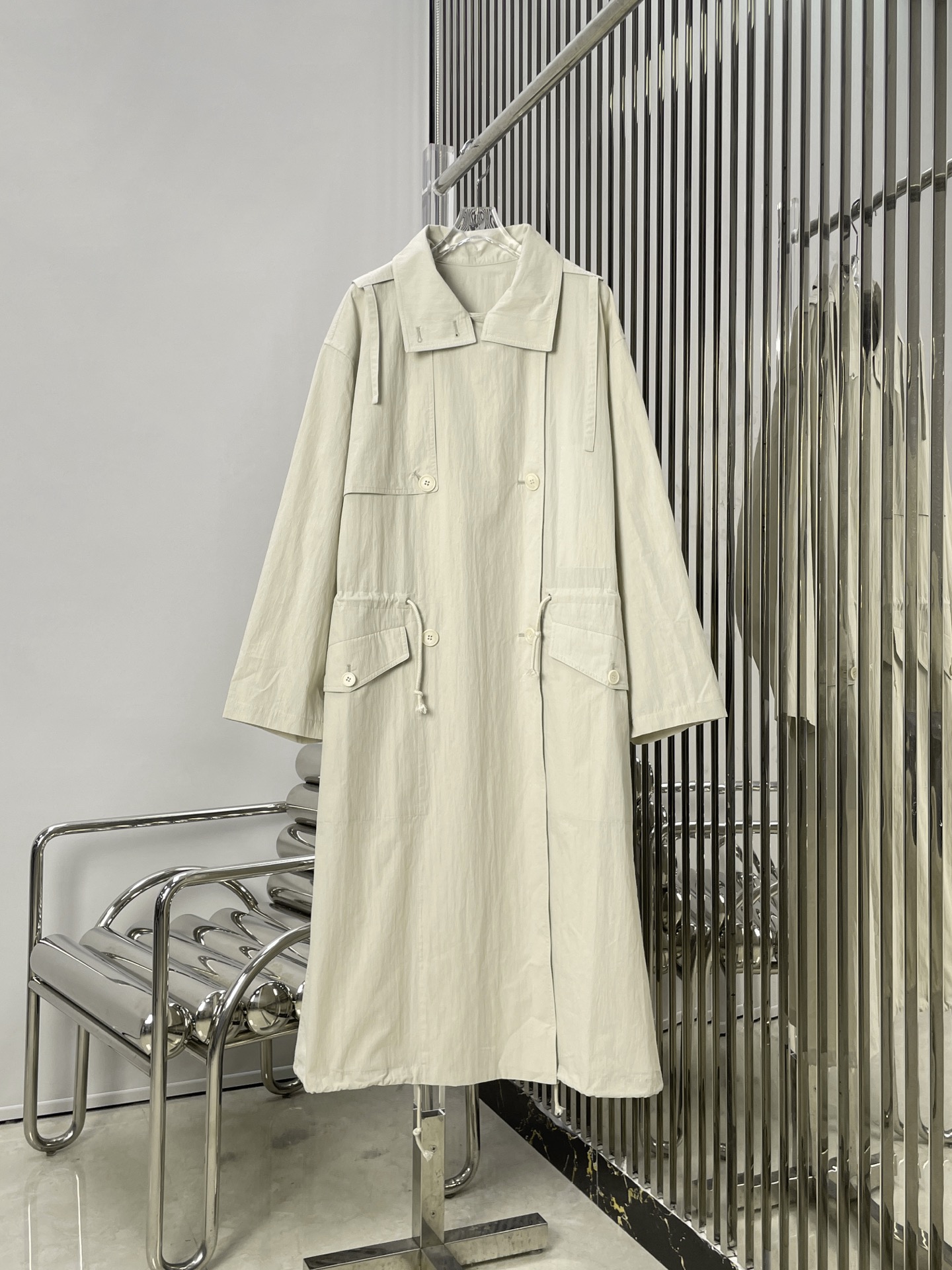 NO:566852,[Love] New style [Love]!  The latest LEM 25NEW minimalist style drawstring hooded windbreaker. Sizes SML,,hats,alexander wang19860909[爱心]新款[爱心]！最新LEM 25NEW 极简风抽绳连帽风衣.尺码SML,,hats,alexander wang,Women's clothing