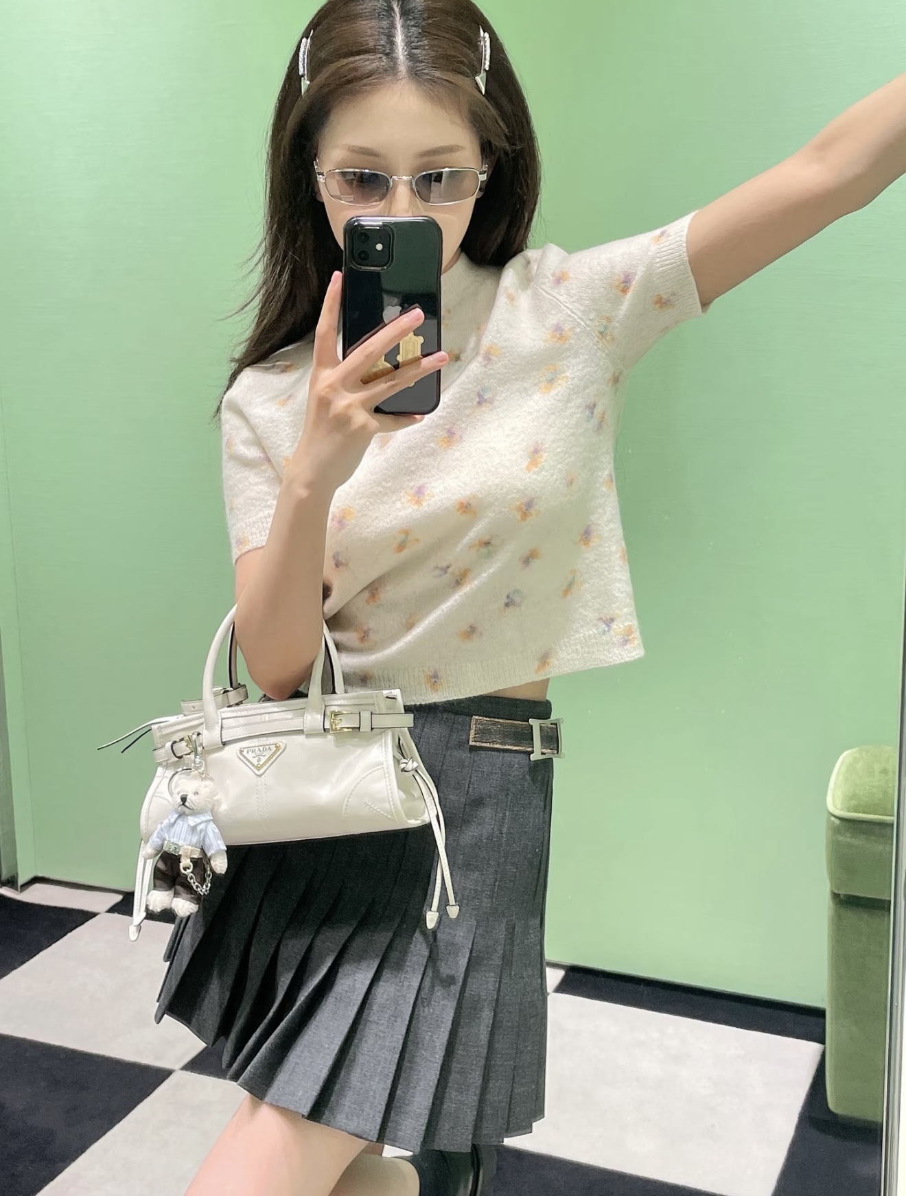 NO:576375,[Love] New style [Love]!  The latest PR 25NEW printed short-sleeved sweater. Size SML.,, T-shirt, alexander wang19860909[爱心]新款[爱心]！最新PR 25NEW 印花短袖针织衫.尺码SML.,,T-shirt,alexander wang,Women's clothing