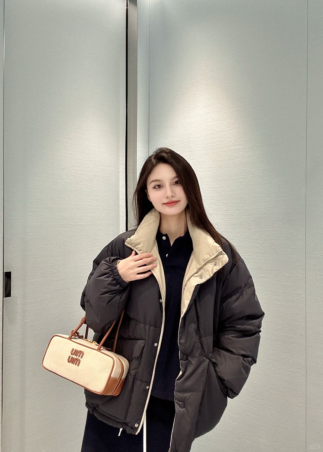 NO:576500,[Love] New style [Love]!  The latest MIU 25NEW reversible 90 new national standard white duck down jacket. Size SML,,miumiu,down jacket,alexander wang19860909[爱心]新款[爱心]！最新MIU 25NEW 双面穿90新国标白鸭绒羽绒服.尺码SML,,miumiu,down jacket,alexander wang,Women's clothing