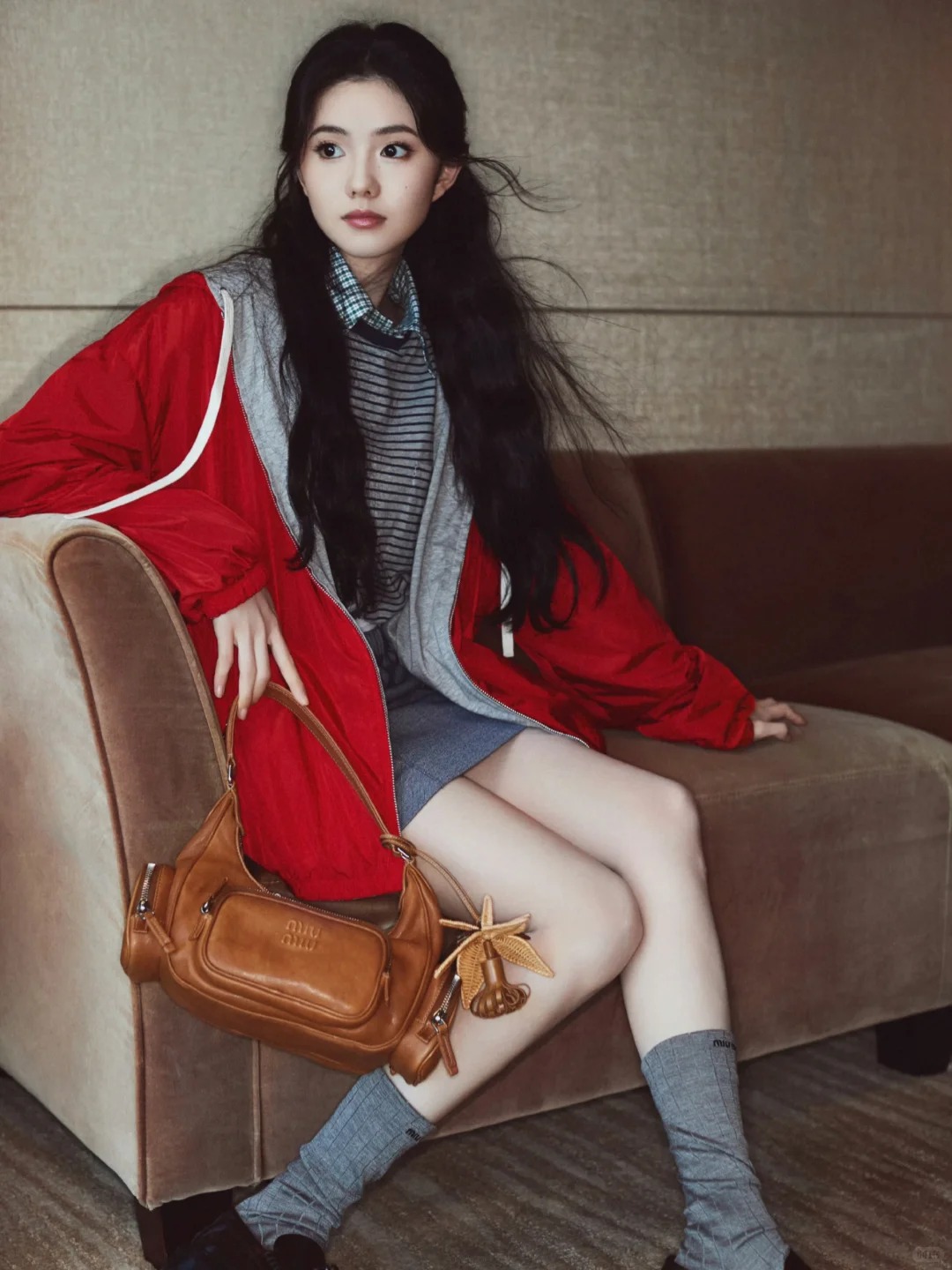 NO:579331,[Love] New style [Love]!  The latest MIU 25NEW Liu Haocun same style reversible jacket. Size SML.,,miumiu,jackets & coats,alexander wang19860909[爱心]新款[爱心]！最新MIU 25NEW 刘浩存同款双面穿外套.尺码SML.,,miumiu,jackets & coats,alexander wang,Women's clothing