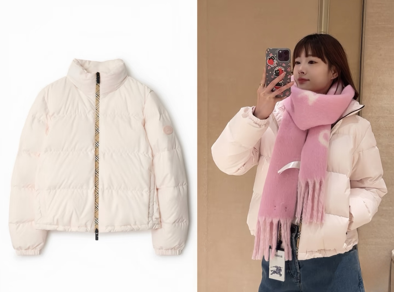 NO:591870,[Love] New style [Love]!  The latest BBR 25NEW old grid hooded goose down jacket. Color black, pink. Size SML.,, down jacket, hats, alexander wang19860909[爱心]新款[爱心]！最新BBR 25NEW 老格连帽鹅绒羽绒服.颜色黑、粉.尺码SML.,,down jacket,hats,alexander wang,Women's clothing