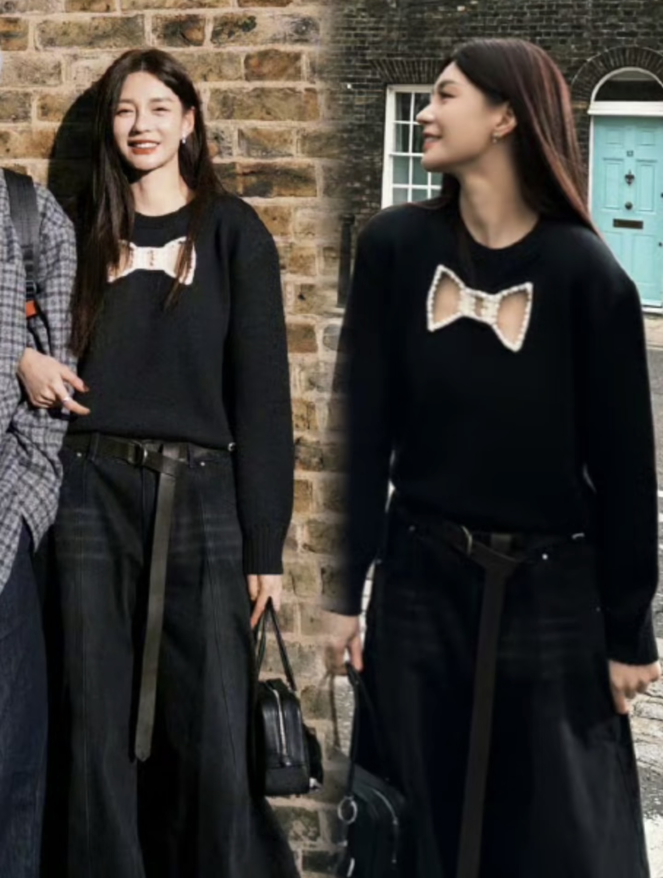 NO:610292,[Love] New style [Love]!  The latest CH 25NEW Xiaoxiang hollow bow knitted top + skirt. Size SML. Top,,skirts,alexander wang19860909[爱心]新款[爱心]！最新CH 25NEW 小香镂空蝴蝶结针织上衣+半裙.尺码SML.上,,skirts,alexander wang,Women's clothing