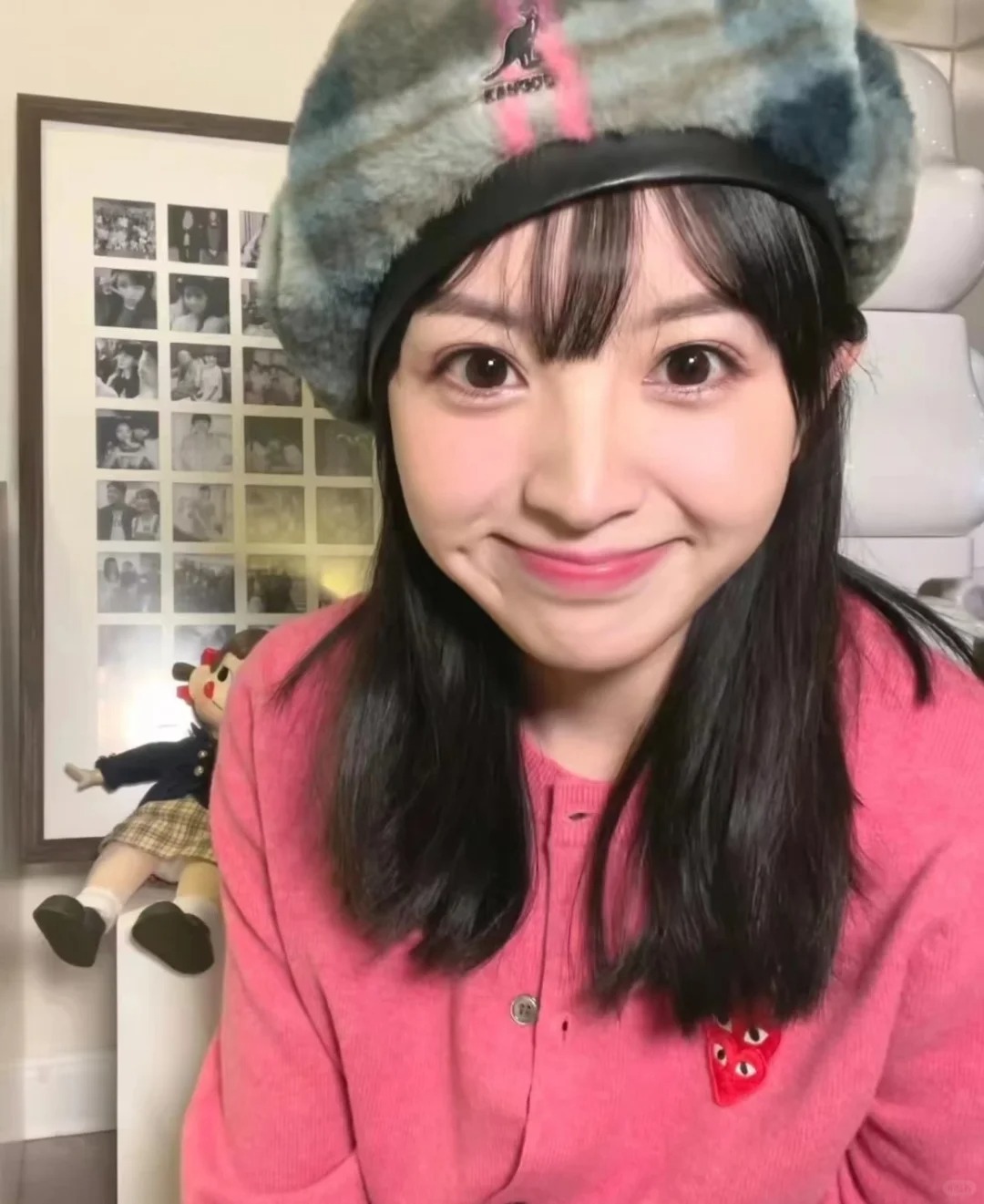 NO:650248,[Love] New style [Love]!  The latest CDG 25NEW wool cherry red heart stamp cardigan. Size SML.,,alexander wang19860909[爱心]新款[爱心]！最新CDG 25NEW 羊毛樱桃红爱心章仔开衫.尺码SML.,,alexander wang,Women's clothing