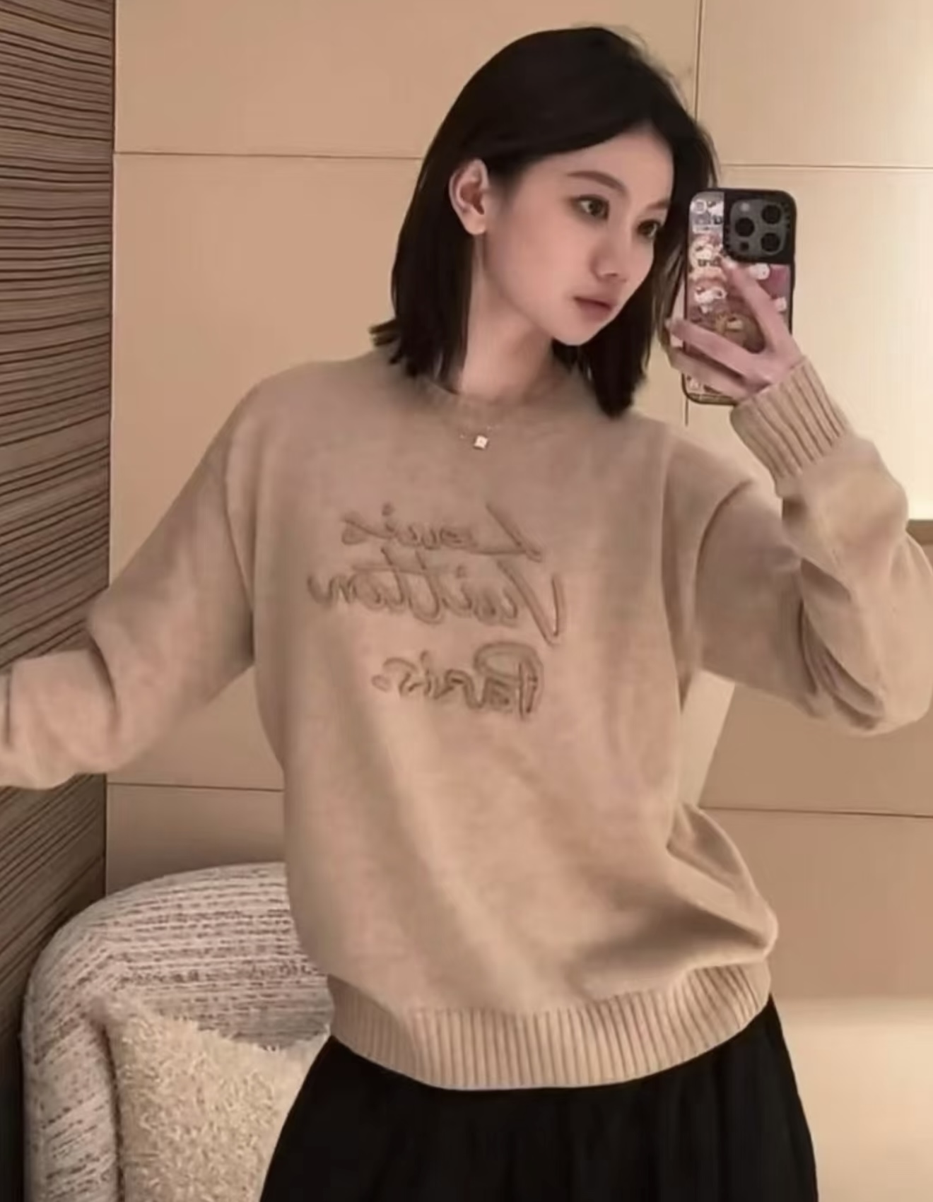 NO:663495,[Love] New style [Love]!  The latest L 25NEW letter LOGO jacquard sweater. Size SML.P,, 19860909[爱心]新款[爱心]！最新L 25NEW 字母LOGO提花针织衫.尺码SML.P,, ,Women's clothing