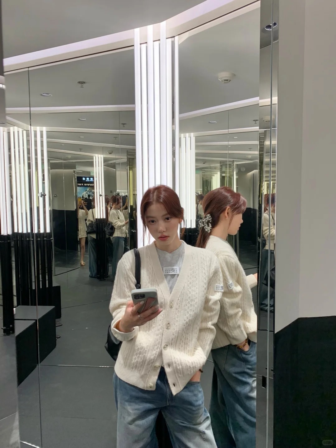 NO:665569,[Love] New style [Love]!  The latest MM6 25NEW minimalist relaxed cable knitted cardigan. Size SML.P, masion margiela,  19860909[爱心]新款[爱心]！最新MM6 25NEW 极简松弛感绞花针织开衫.尺码SML.P,,masion margiela, ,Women's clothing