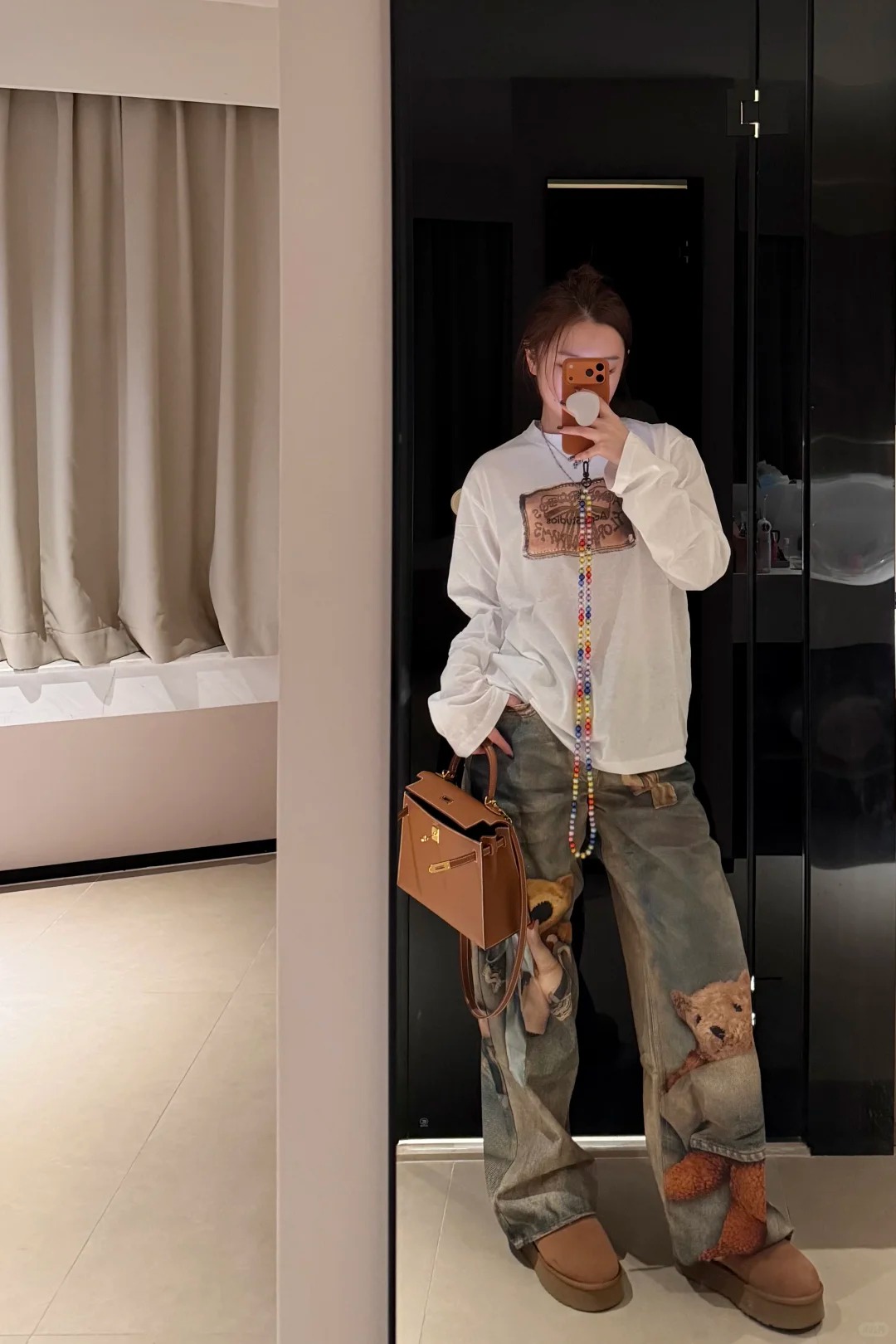 NO:683112,[Love] New style [Love]!  The latest ACNE 26NEW 3D bear print jeans. Size SML.,,acne studios,jeans,19860909[爱心]新款[爱心]！最新ACNE 26NEW 3D小熊印花牛仔裤.尺码SML.,,acne studios,jeans,,Women's clothing