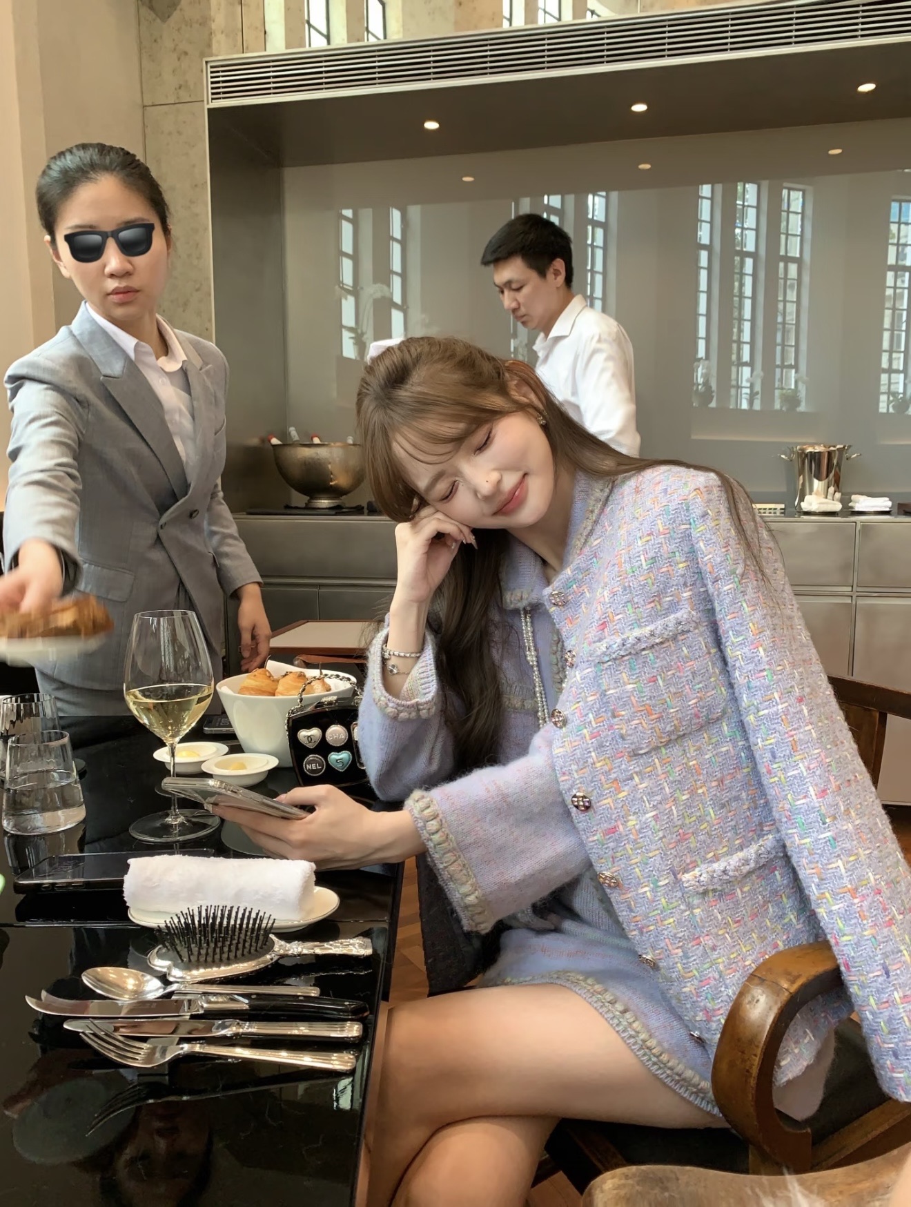 NO:693603,[Love] New style [Love]!  The latest CH 26NEW Xiaoxiangfeng handmade jacket. Size SML.P,, jackets & coats,19860909[爱心]新款[爱心]！最新CH 26NEW 小香风手工坊编制外套.尺码SML.P,,jackets & coats,,Women's clothing