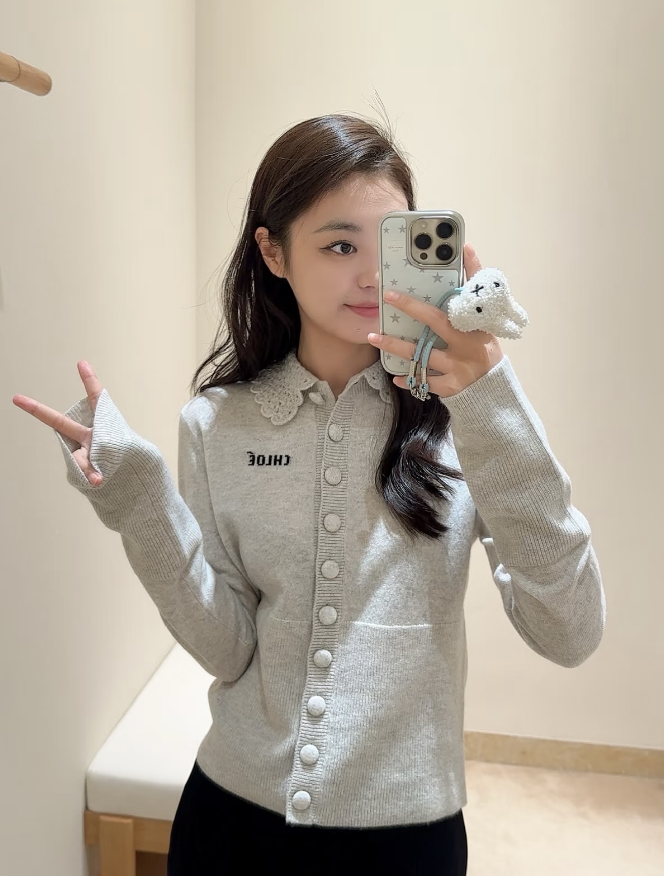 NO:693613,[Love] New style [Love]!  The latest CHLO 26NEW letter logo jacquard knitted cardigan. Size SML.,,chloe,19860909[爱心]新款[爱心]！最新CHLO 26NEW 字母logo提花针织开衫.尺码SML.,,chloe,,Women's clothing