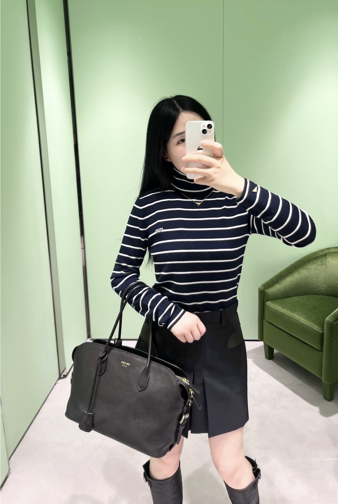 NO:695425,[Love] New style [Love]!  The latest PR 26NEW turtleneck striped bottoming shirt. Size SML.,,19860909[爱心]新款[爱心]！最新PR 26NEW 高领条纹打底衫.尺码SML.,,,Women's clothing