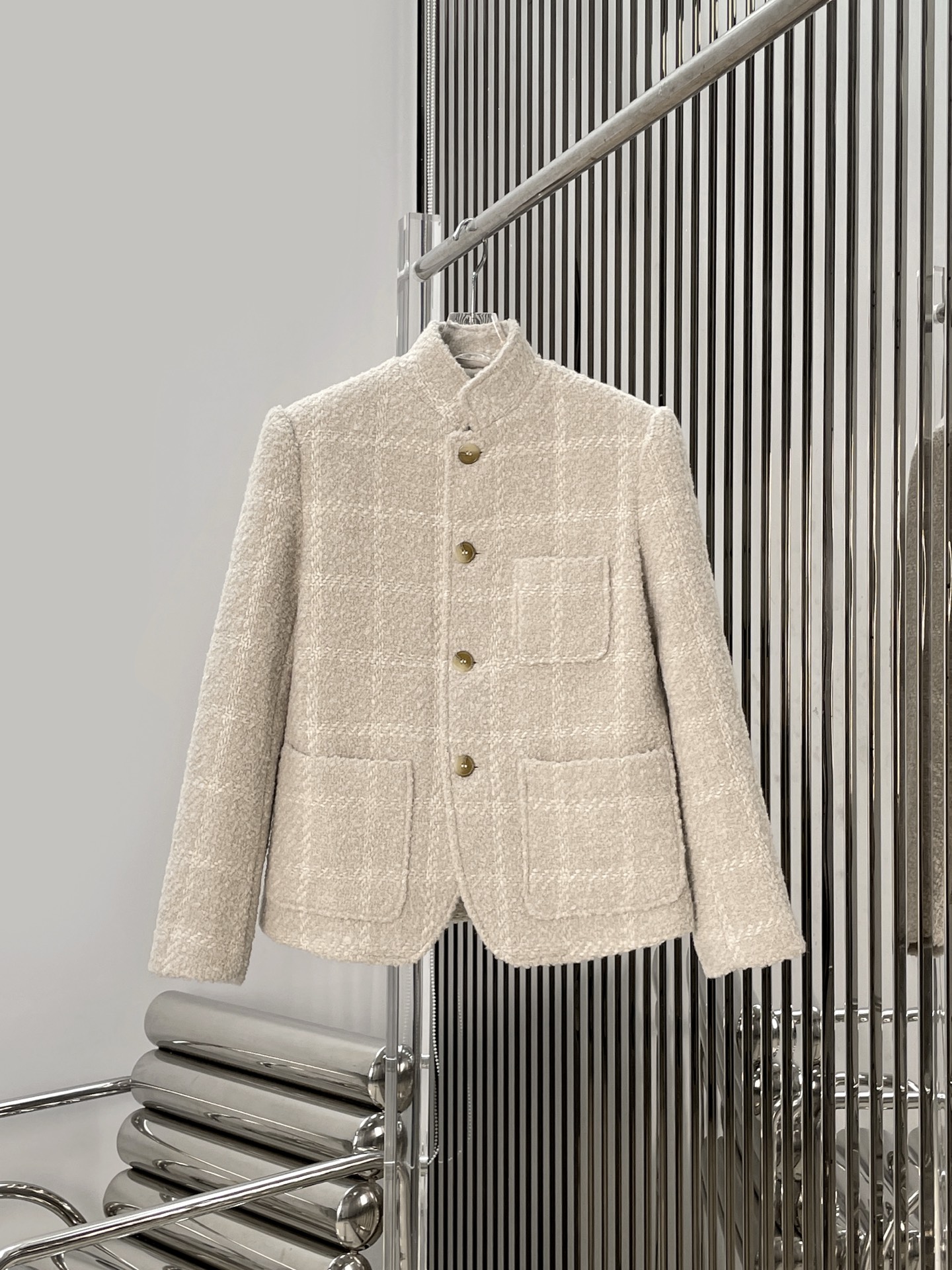 NO:695357,[Love] New style [Love]!  The latest LP 26NEW woolen woven jacket. Size SML.,,loro piana,jackets & coats,19860909[爱心]新款[爱心]！最新LP 26NEW 粗纺羊毛编织外套.尺码SML.,,loro piana,jackets & coats,,Women's clothing