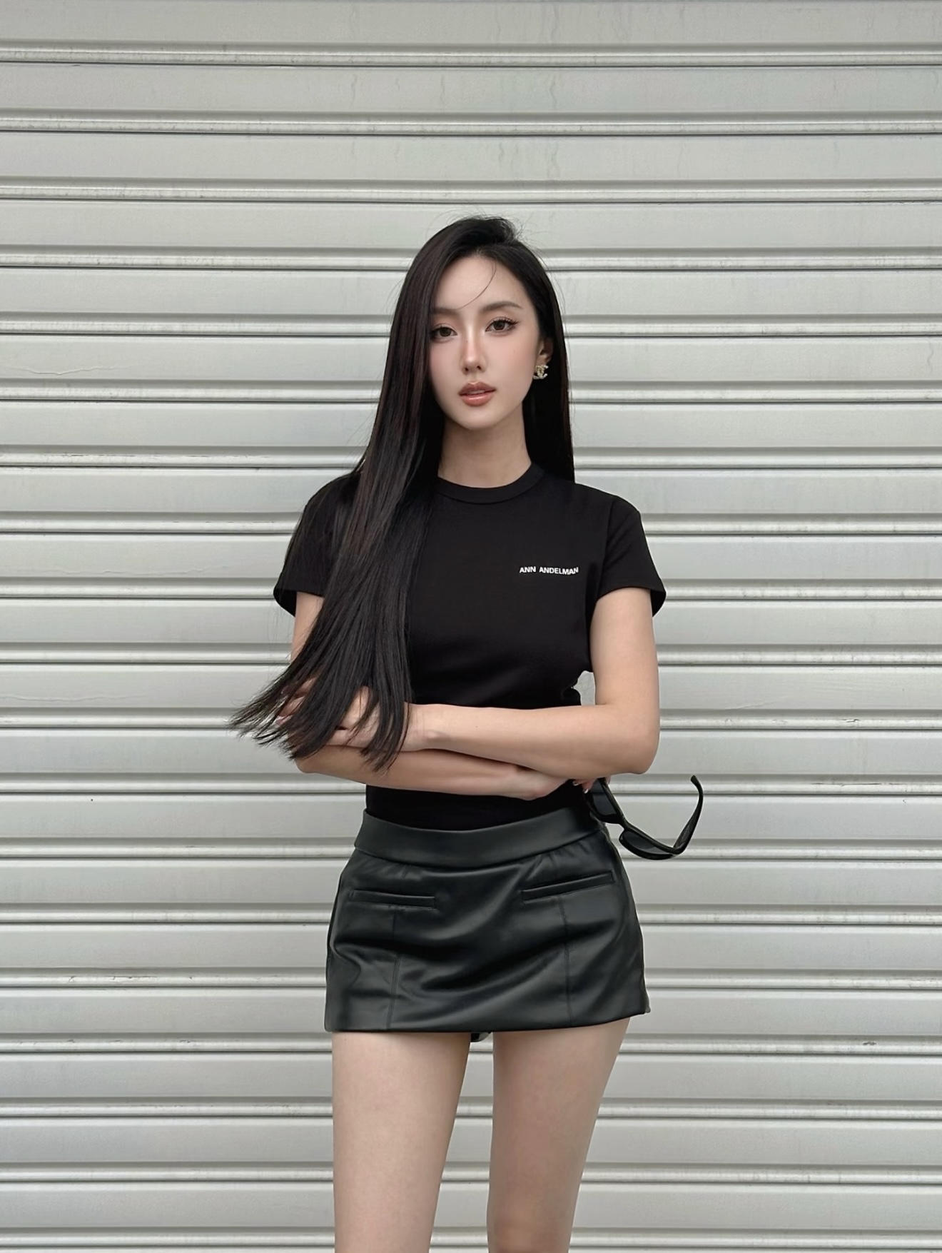 NO:695375,[Love] New style [Love]!  The latest ANN 26NEW microfiber leather fake two-piece culottes. Size SML.,,skirts,19860909[爱心]新款[爱心]！最新ANN 26NEW 超纤皮假两件裙裤.尺码SML.,,skirts,,Women's clothing