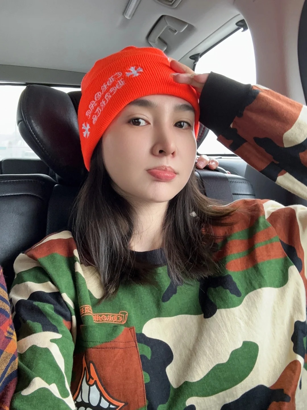 NO:716493,[Love] New style [Love]!  The latest CH 26NEW Crow Sanskrit embroidered wool knitted cold hat. One size fits all. P,,chrome hearts,hats,19860909[爱心]新款[爱心]！最新CH 26NEW 克罗梵文刺绣羊毛针织冷帽.尺码均码.P,,chrome hearts,hats,,Women's clothing