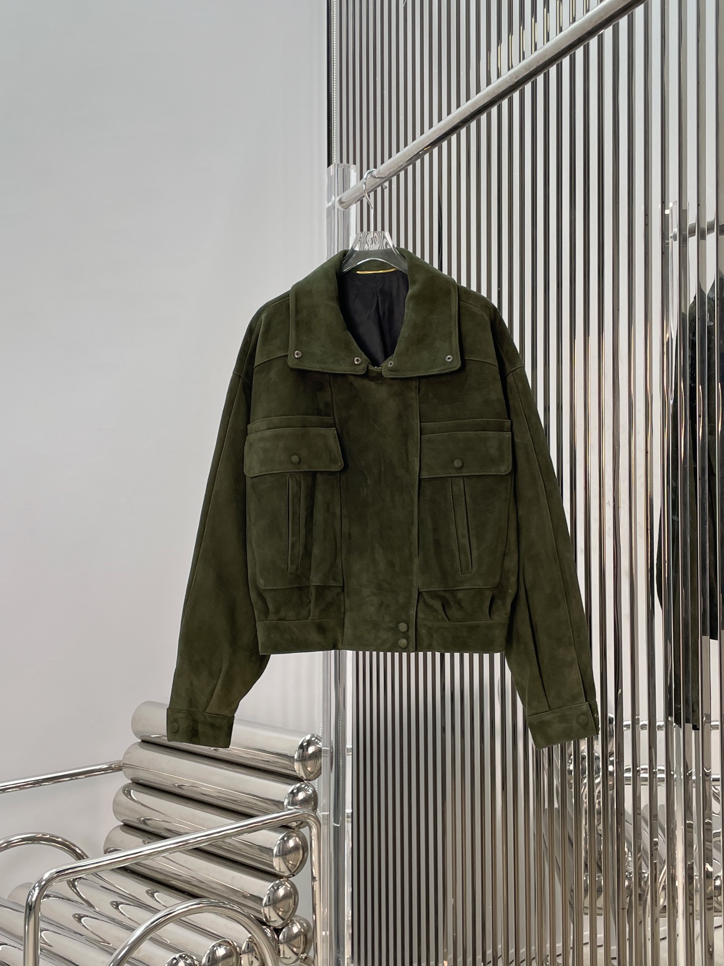 NO:731702,Comes with dust bag [love] New style [love]!  The latest SLP 26NEW suede profile Roland jacket imported from New Zealand. Size SML, loro piana, jackets & coats, chamois leather,19860909配防尘袋[爱心]新款[爱心]！最新SLP 26NEW 新西兰进口麂皮廓形罗兰夹克.尺码SML,,loro piana,jackets & coats,chamois leather,,Women's clothing