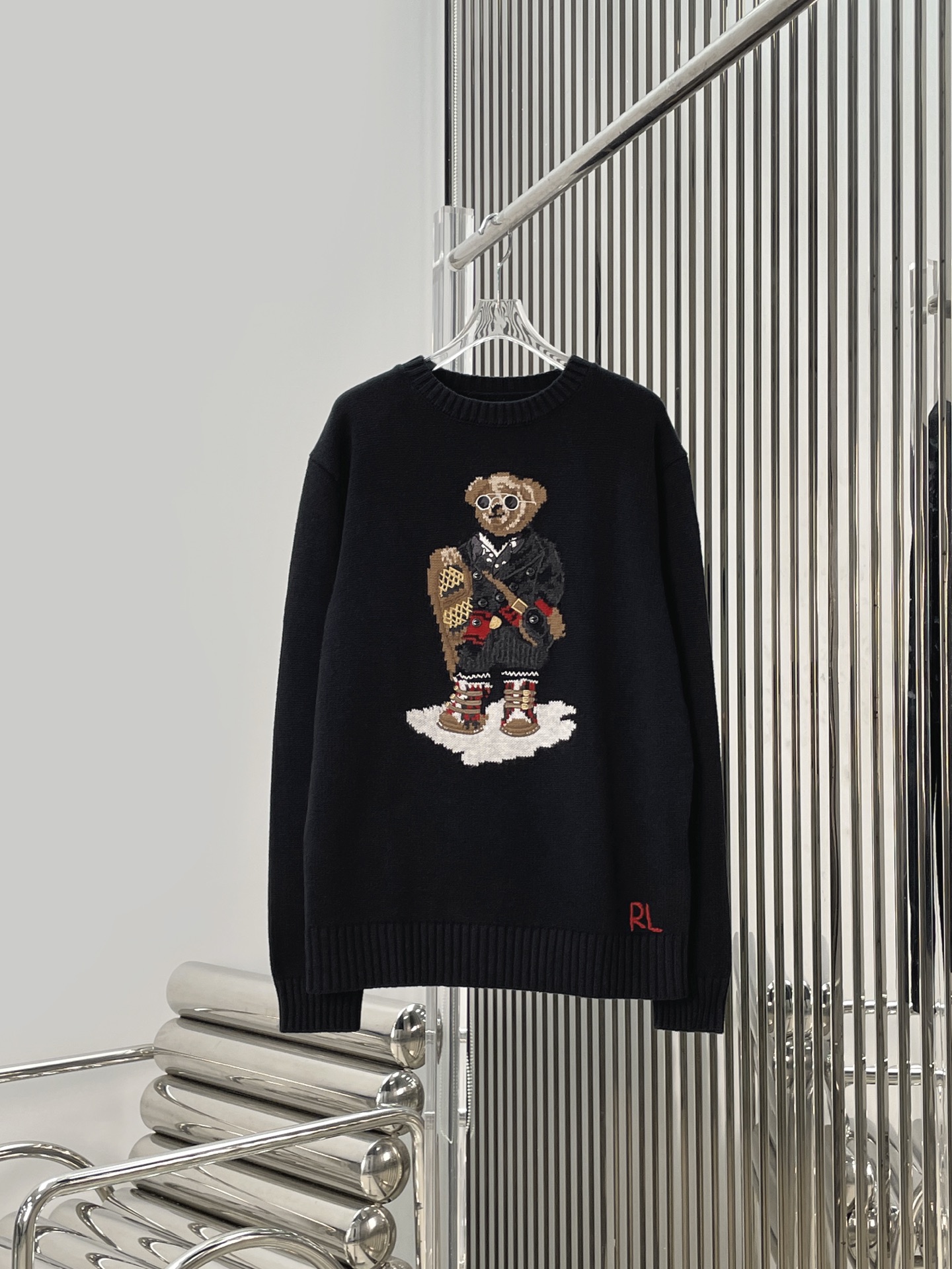 NO:732360,[Love] New style [Love]!  The latest RL 26NEW Raff Bear sweater. Size SML.,,sweaters,19860909[爱心]新款[爱心]！最新RL 26NEW 拉夫小熊毛衣.尺码SML.,,sweaters,,Women's clothing