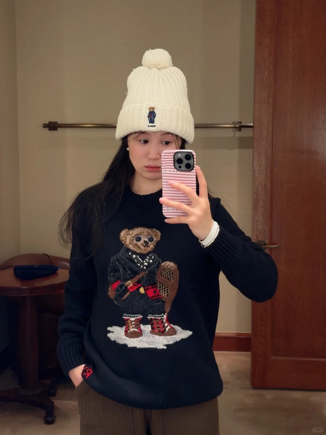 NO:732364,[Love] New style [Love]!  The latest RL 26NEW Raf bear sweater. Size SML,,sweaters,19860909[爱心]新款[爱心]！最新RL 26NEW 拉夫小熊毛衣.尺码SML,,sweaters,,Women's clothing