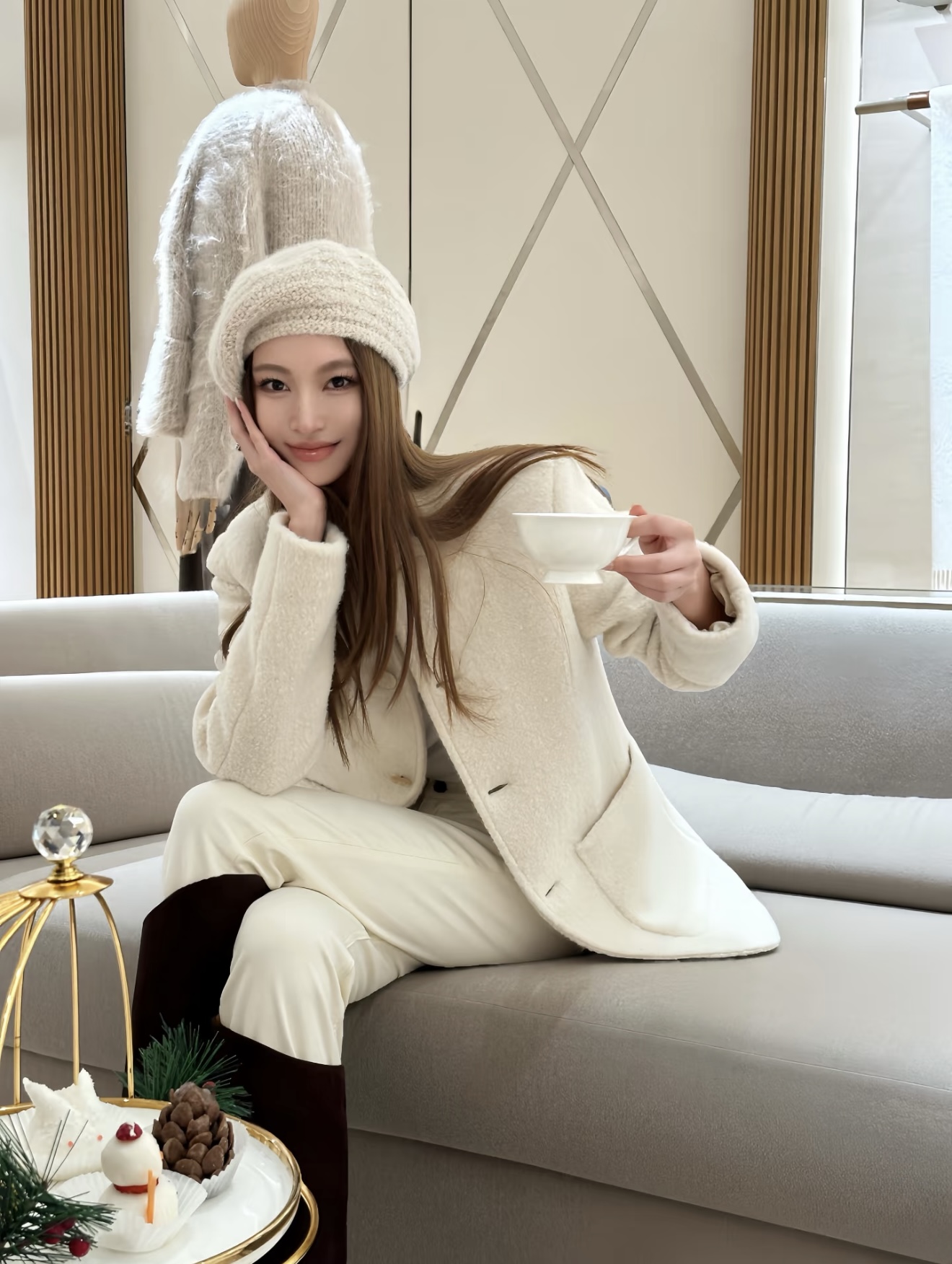 NO:735205,[Love] New style [Love]!  The latest LP 26NEW wool + alpaca worsted classic jacket. Size SML.,,loro piana,jackets & coats,19860909[爱心]新款[爱心]！最新LP 26NEW 羊毛+羊驼毛精纺经典外套.尺码SML.,,loro piana,jackets & coats,,Women's clothing