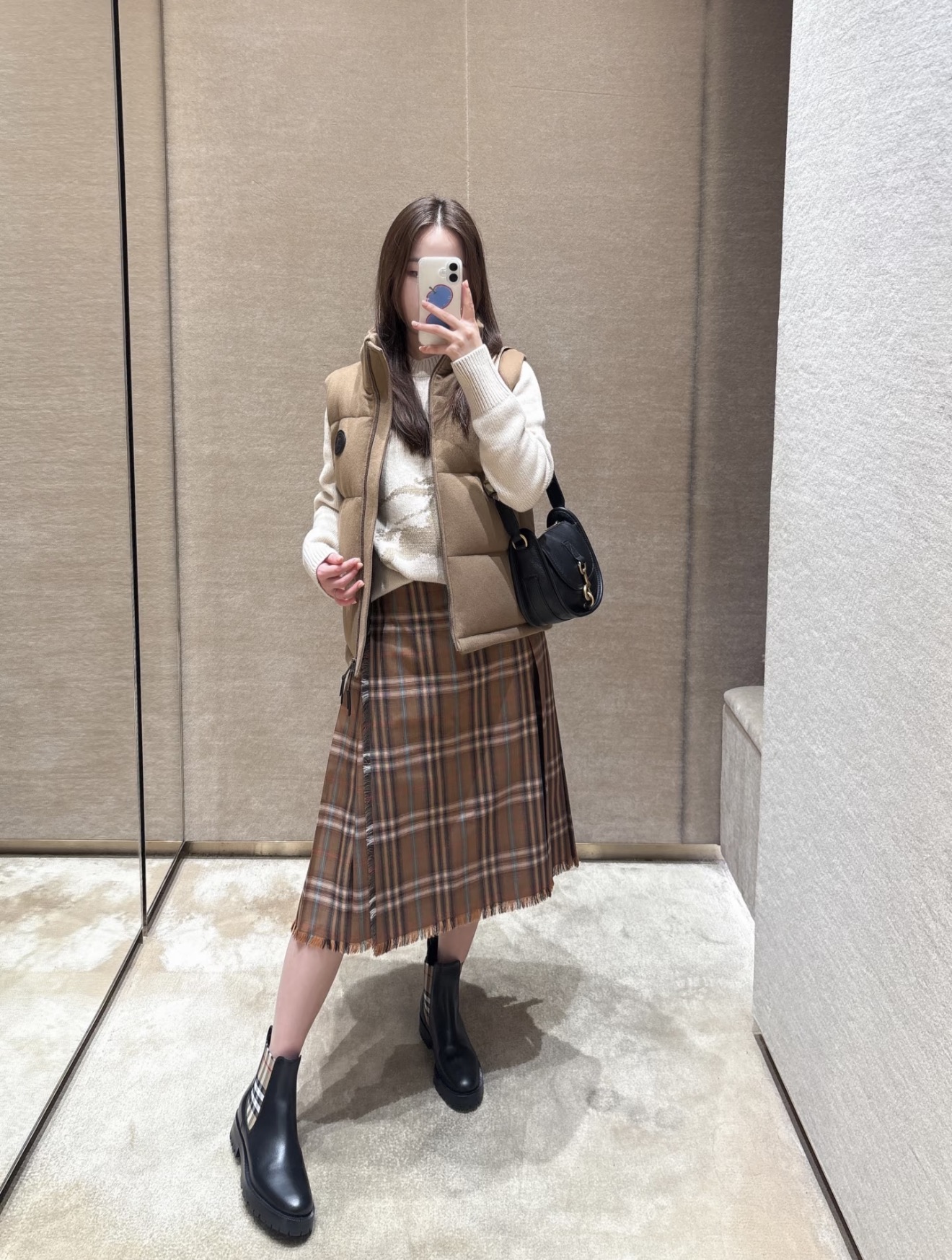NO:739147,[Love] New style [Love]!  The latest BBR 26NEW plaid yarn-dyed slub belt pleated skirt. Size SML.P,,skirts,19860909[爱心]新款[爱心]！最新BBR 26NEW 格纹色织粗纺皮带百褶半裙.尺码SML.P,,skirts,,Women's clothing