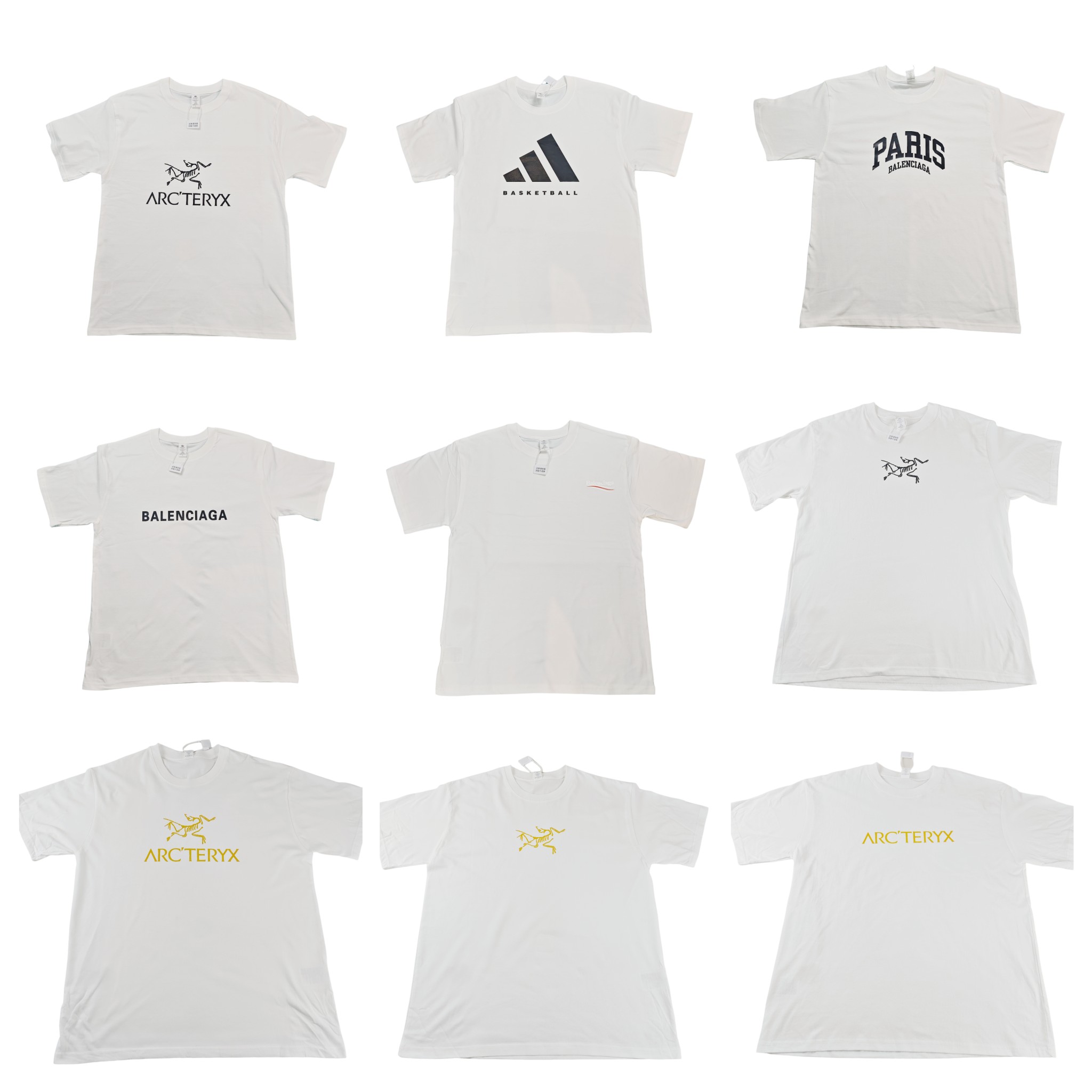 选款合集#
新款上新💰90三件
重磅福利‼️轰炸安福‼️
超级福袋，百余款短袖
特价💰90三件（可选款可选码）
我们的纯棉T恤采用100%的优质棉花原料设计和生产，面料均为250克新疆长绒棉，在加重克重的同时，我们也注重细节设计，对每一个细节进行精心的雕琢。每一件T恤都有独特的图案和标识，在舒适度和时尚感之间达到完美平衡。 
励志用最好的品控给您带来品质与服务的升级。
咱家所有福袋均为图片中款式，都是今年最热的大牌T恤，市面上那些说图片不够展示看着图片好看，收到货都是几年前的过时款式跟咱这个没有可比性，玩的就是真实，福利就是福利绝不弄虚作假，都是200多克纯棉正版短袖，小孩 大人 男女老少皆宜，今年上半年唯一一波福利，老铁手慢真的无‼️
夏季新款潮牌经典圆领短袖T恤，诚意满满回馈所有新老客户。尺码可选 款式可选 ‼‼全新款式任你挑，大量现货 。款式多多惊喜不断，享受超低惊爆价，只为回馈新老客户‼
S  胸围47  肩宽	46  衣长68  身高150-165  体重80-100	

M  胸围50  肩宽48  衣长70  身高165-170  体重	100-120

L  胸围53  肩宽50	  衣长72  身高170-175  体重120-140

XL  胸围56	  肩宽52  衣长74  身高175-180  体重140-160

2XL  胸围59  肩宽54	  衣长76  身高180-185	  体重160-180

3XL  胸围62  肩宽56  衣长78	  身高180-190  体重180-200	
注:产品实物平铺测量，由于人工测量会有1-3CM误差